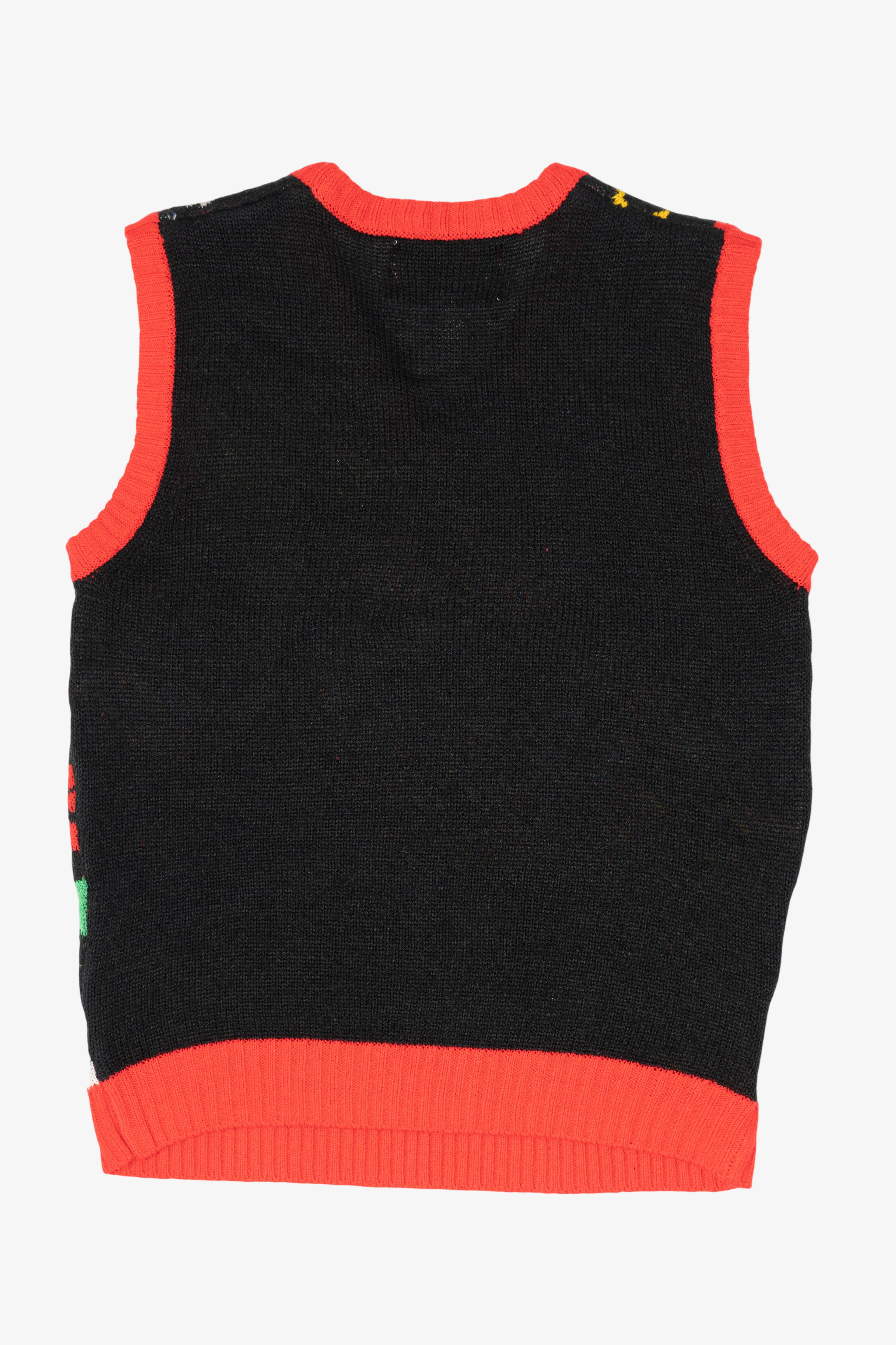 Vintage Black Merry Christmas Ugly Christmas Sweater (2000s)