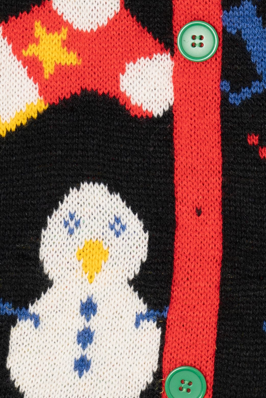 Vintage Black Merry Christmas Ugly Christmas Sweater (2000s)
