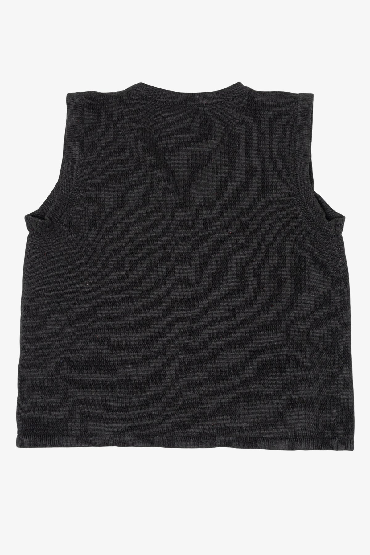 Vintage Black Holiday Faire Presents Ugly Christmas Vest (2000s)