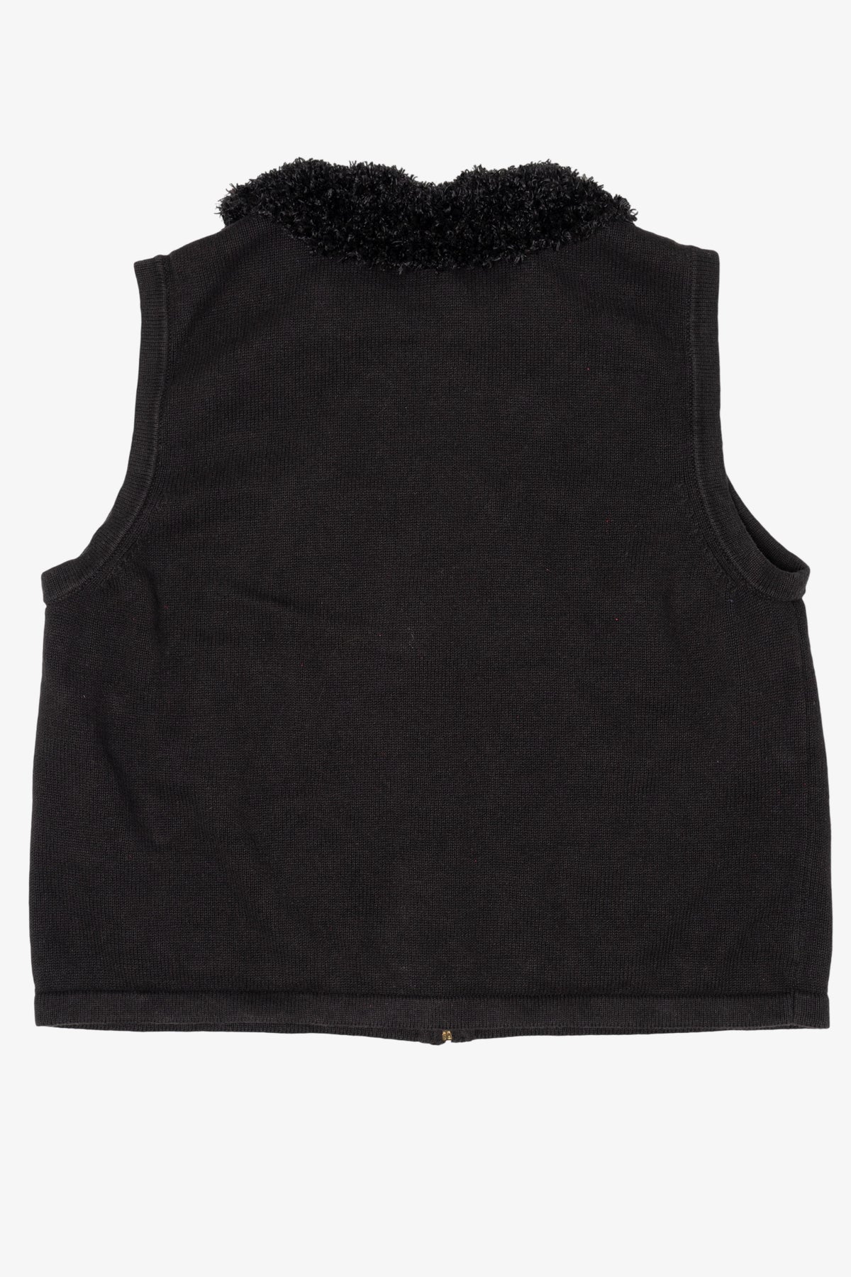 Vintage Black Merry & Bright Presents Ugly Christmas Vest (2000s)