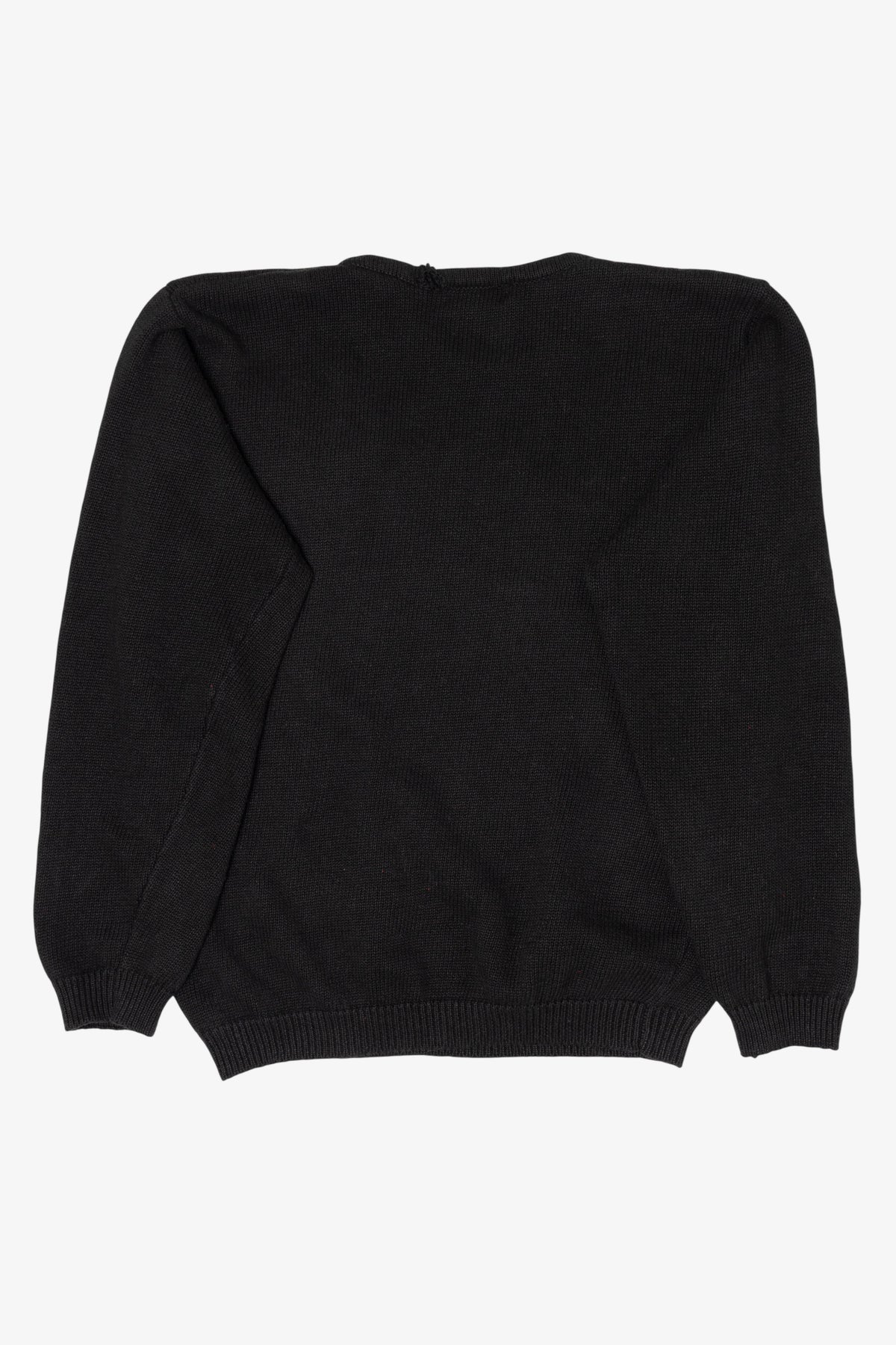 Vintage Black Lindsey Blake Cats Ugly Christmas Pullover (1990s)