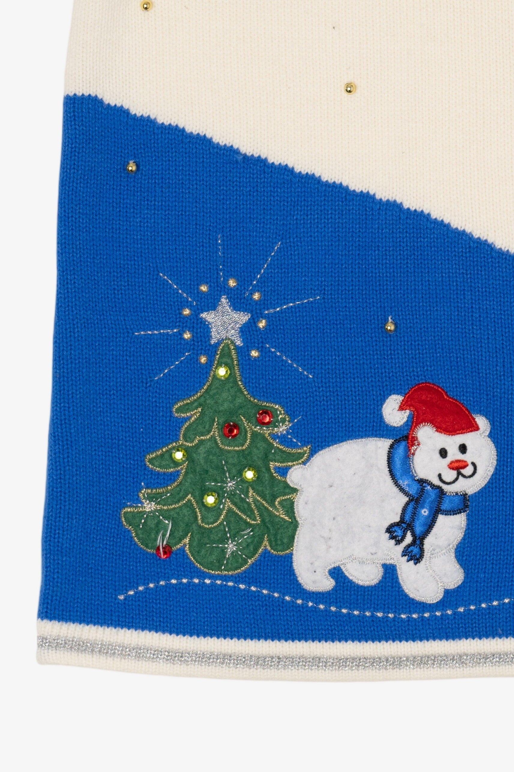 Vintage White Stag Ugly Christmas Vest (2000s)