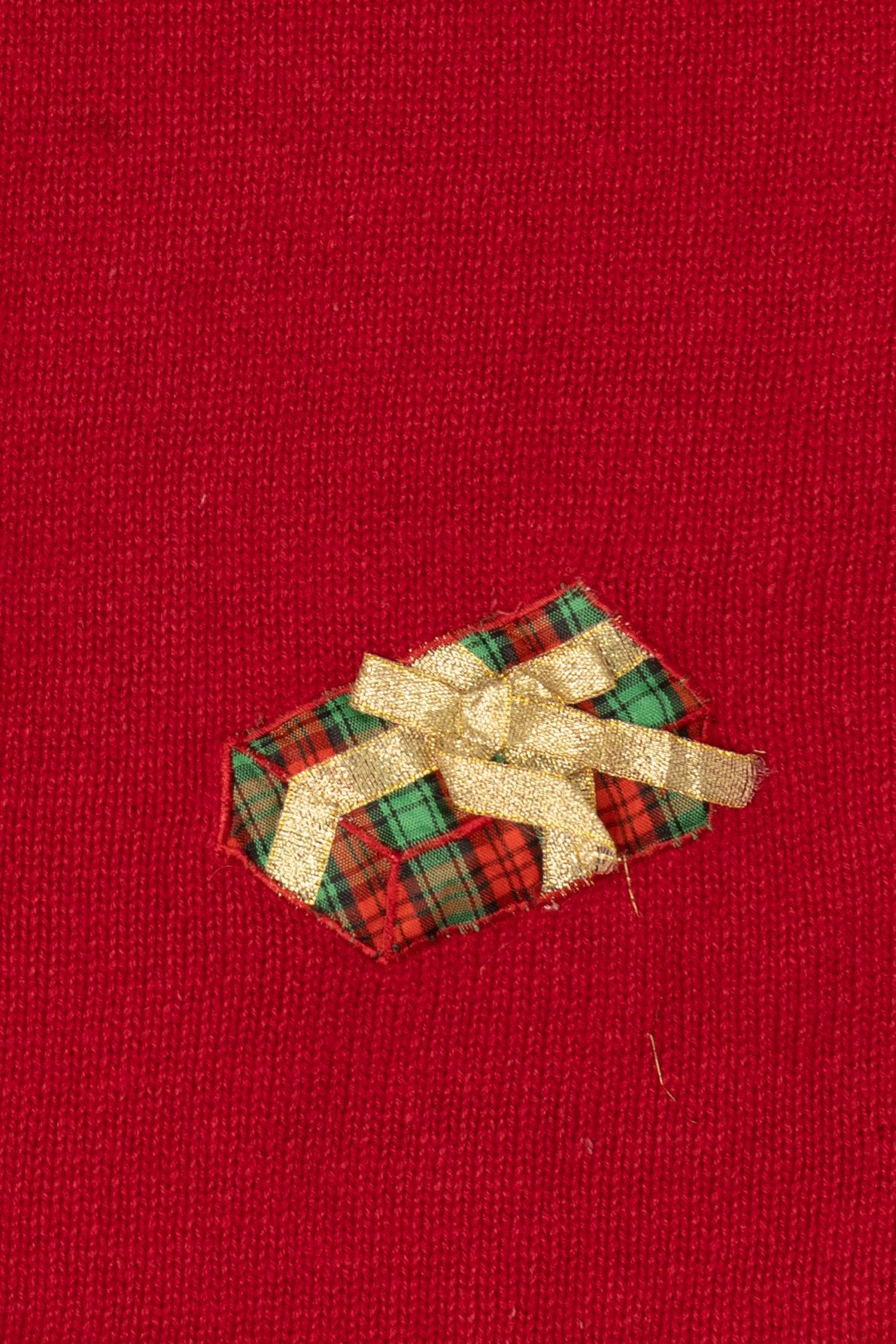Vintage Red Designers Originals Presents Ugly Christmas Vest (1990s)