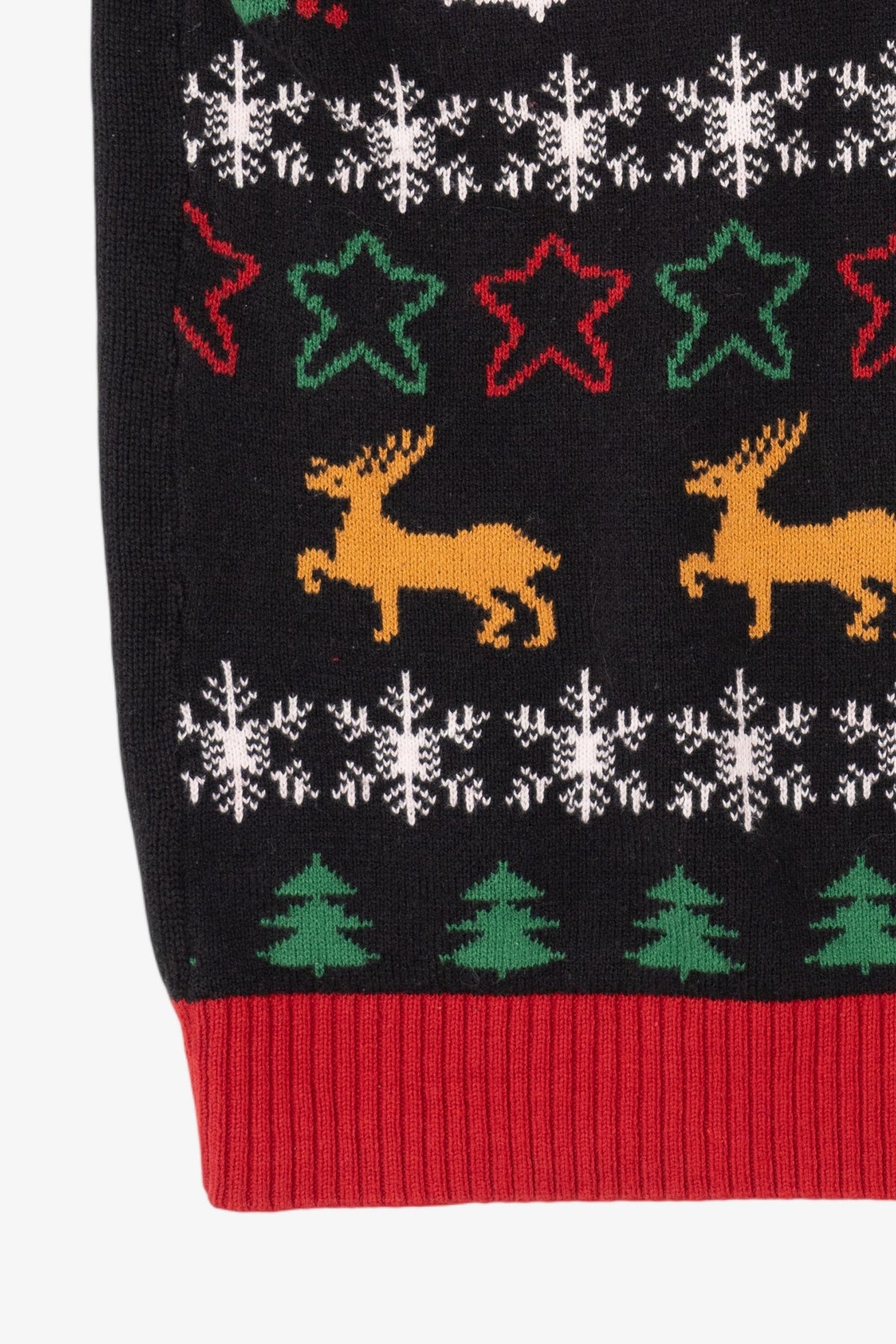 Black Ugly Christmas Sweater Vest (2010s)