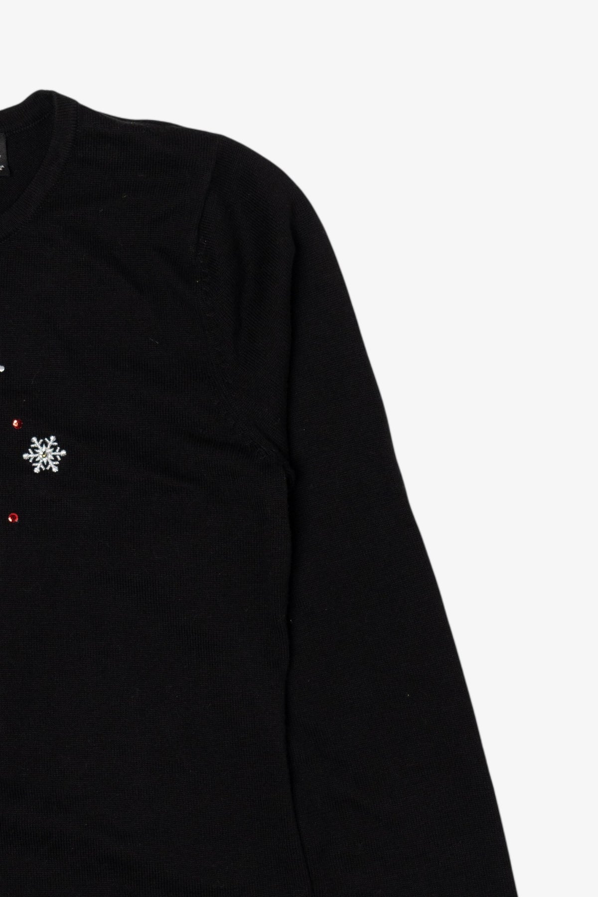 Vintage Black K.B Collection Santa Ugly Christmas Pullover (2000s)