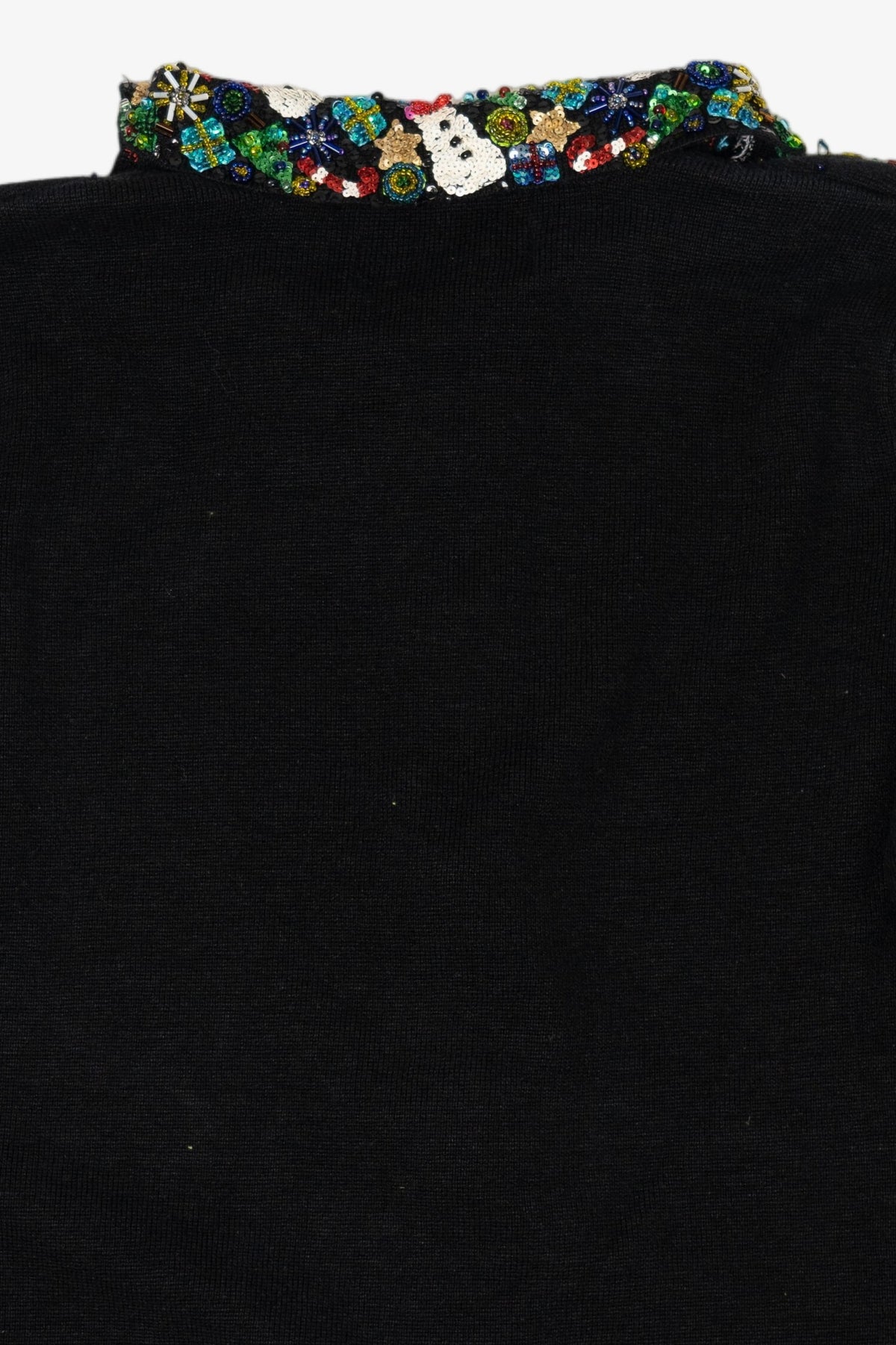 Vintage Black Marisa Christina Ugly Christmas Cardigan (2000s)