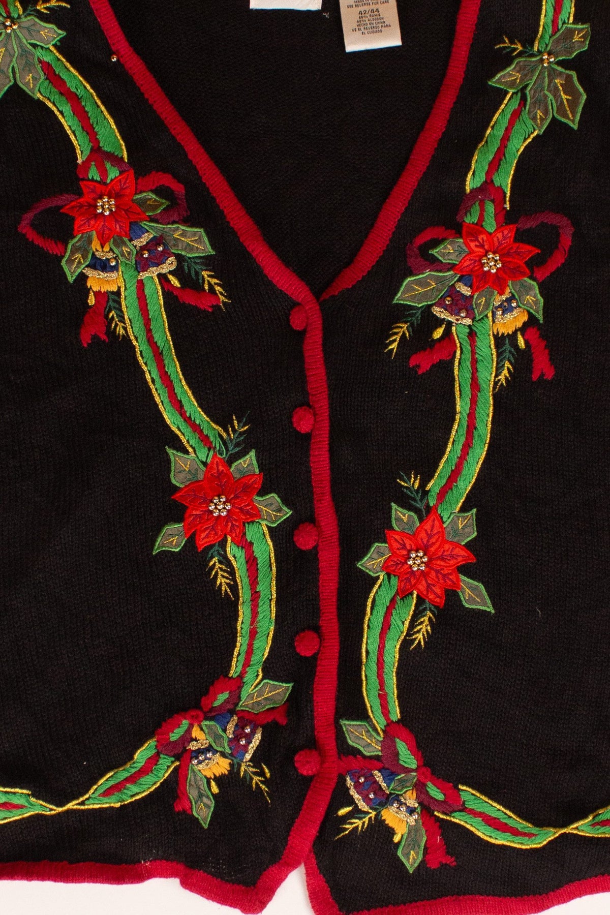 Kathie Lee Ugly Christmas Vest (1990s)