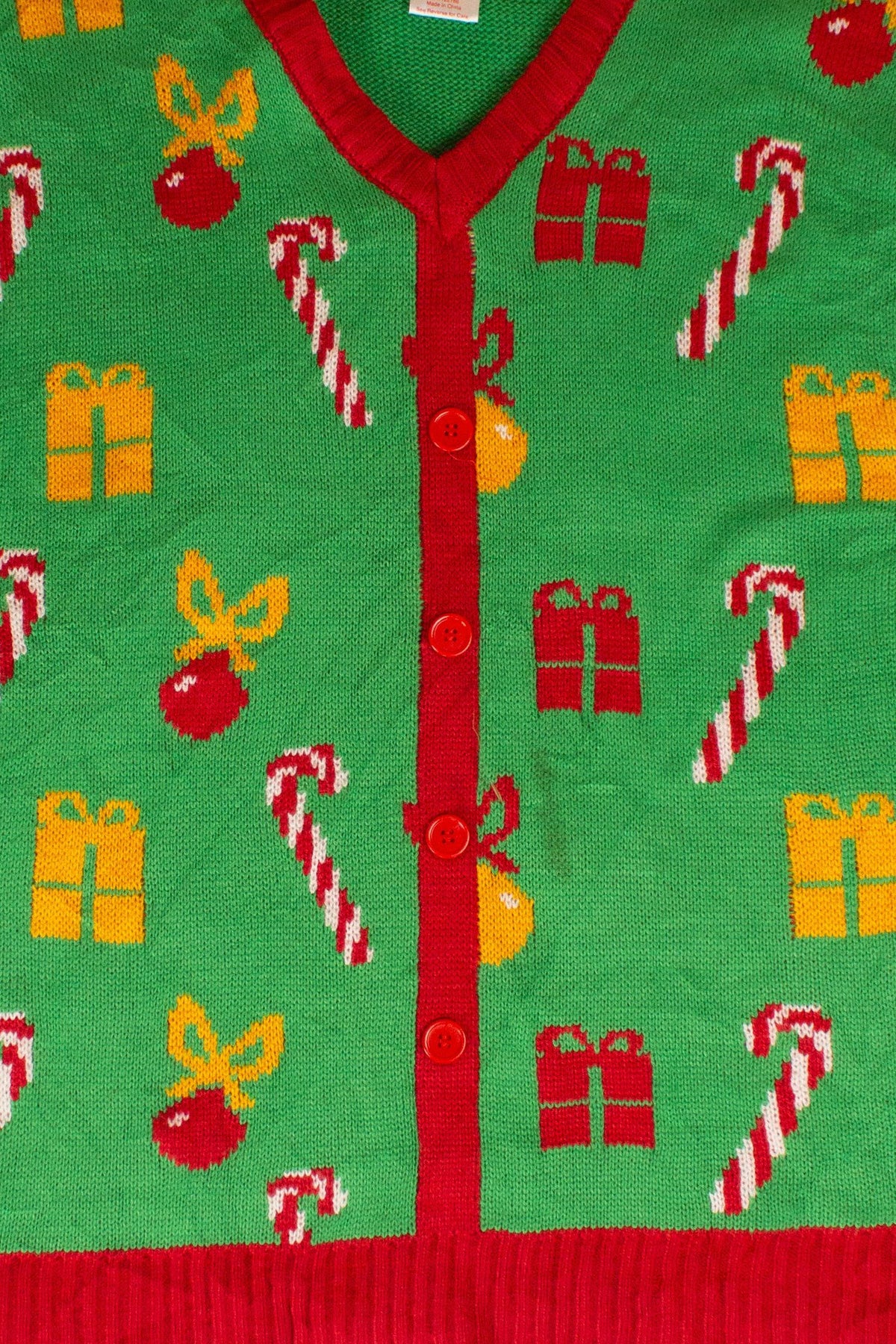 Green Presents Ugly Christmas Vest (2020s)