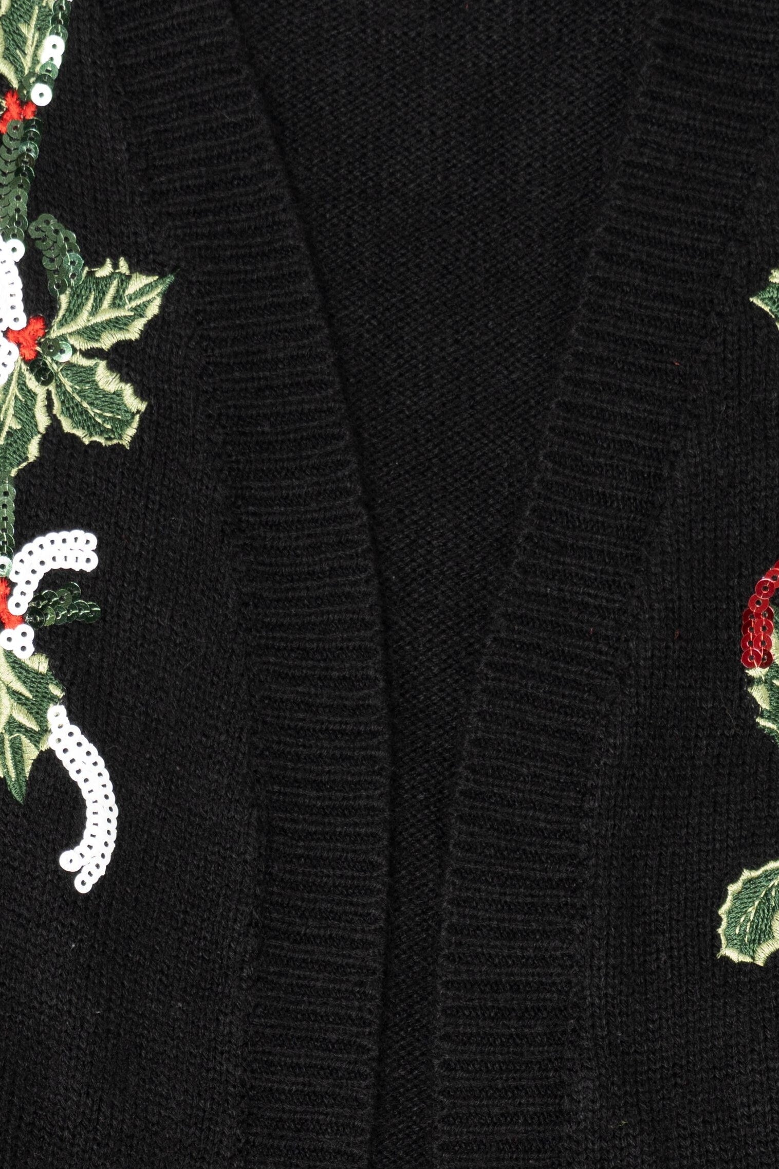 Vintage Black Holiday Time Cardinals Ugly Christmas Vest (2000s)