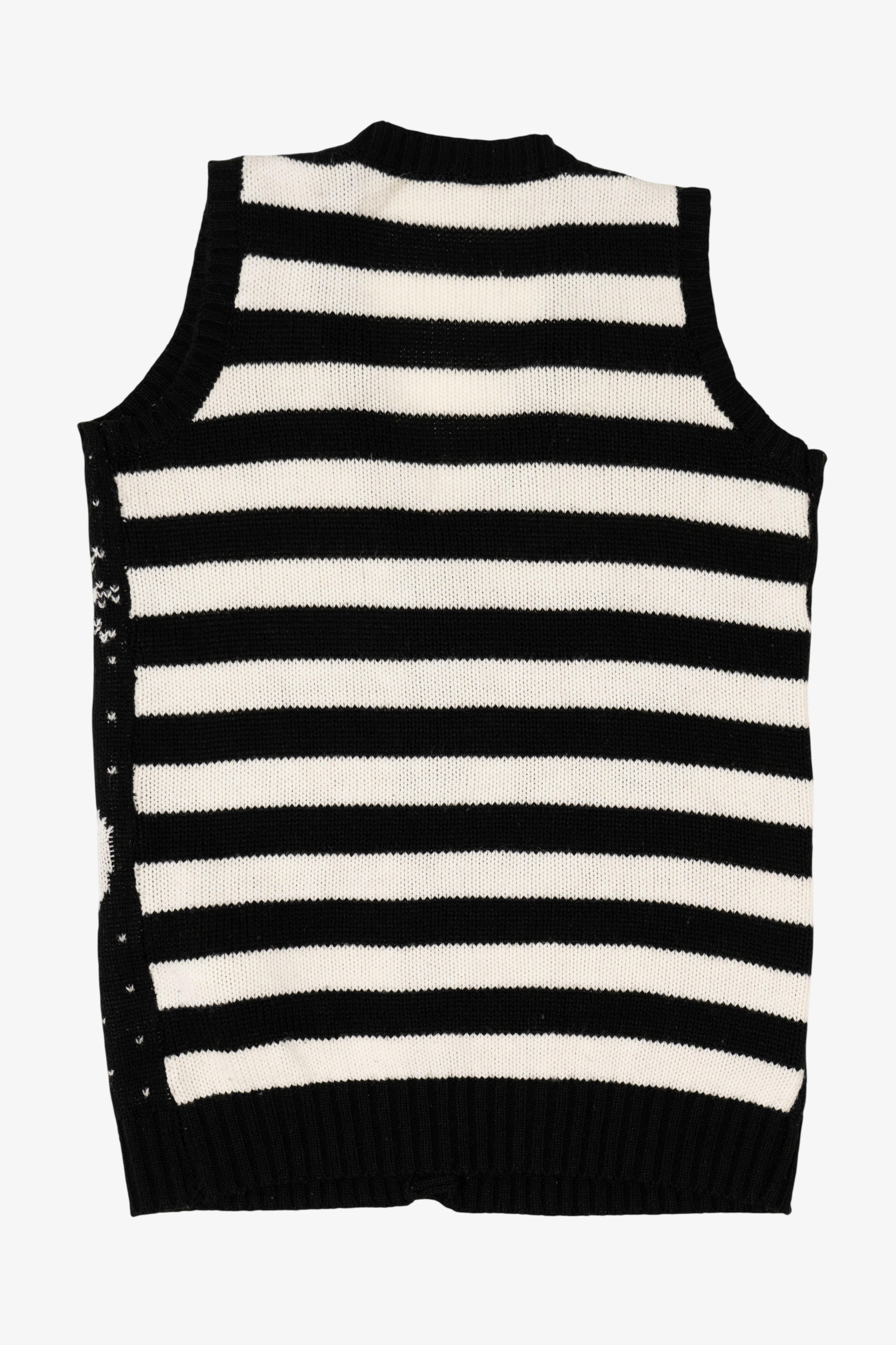 Black No Boundaries "Oh Deer" Ugly Christmas Vest (2010s)