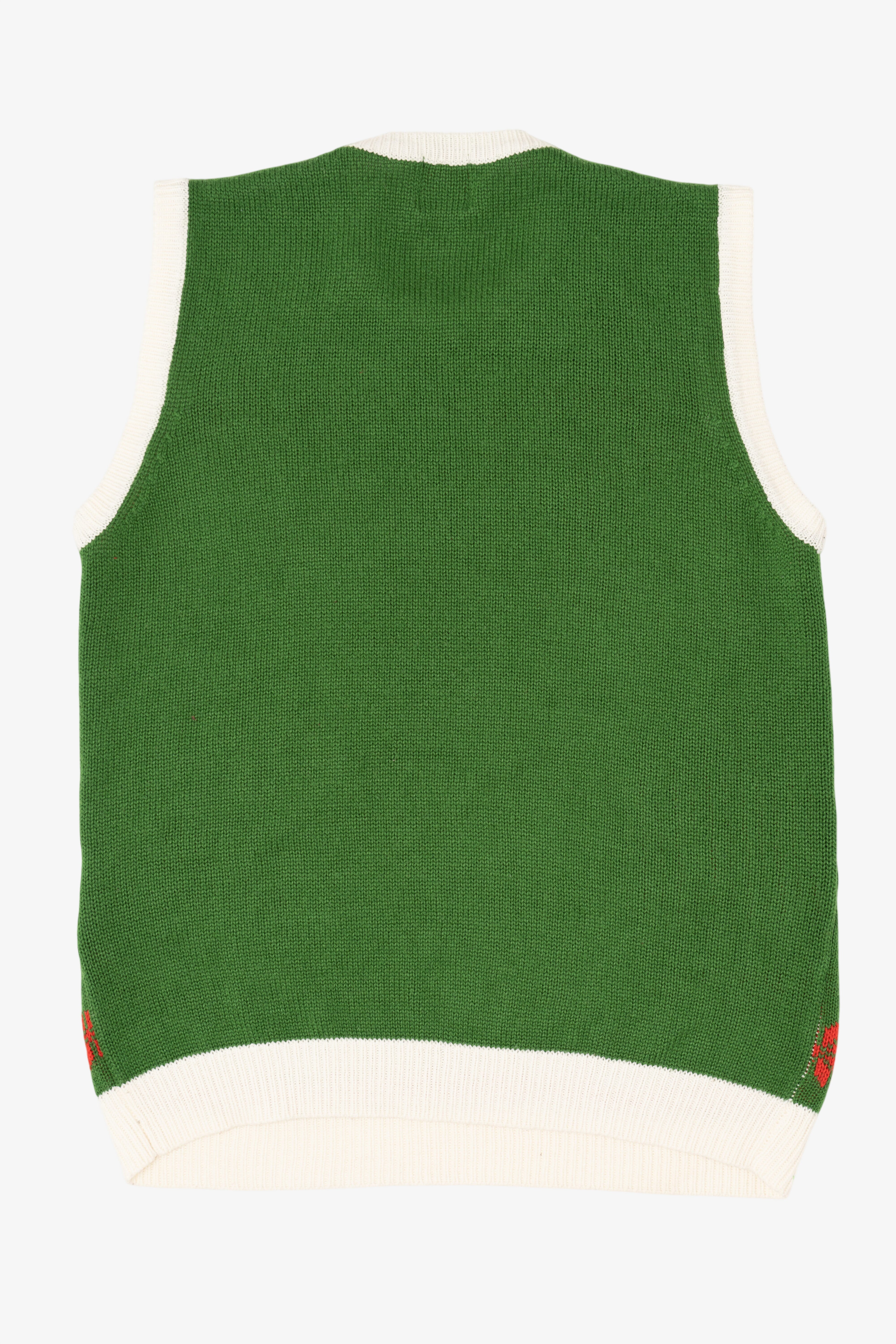 Green My Christmas Party Sweater Santa Ugly Vest (2010s)