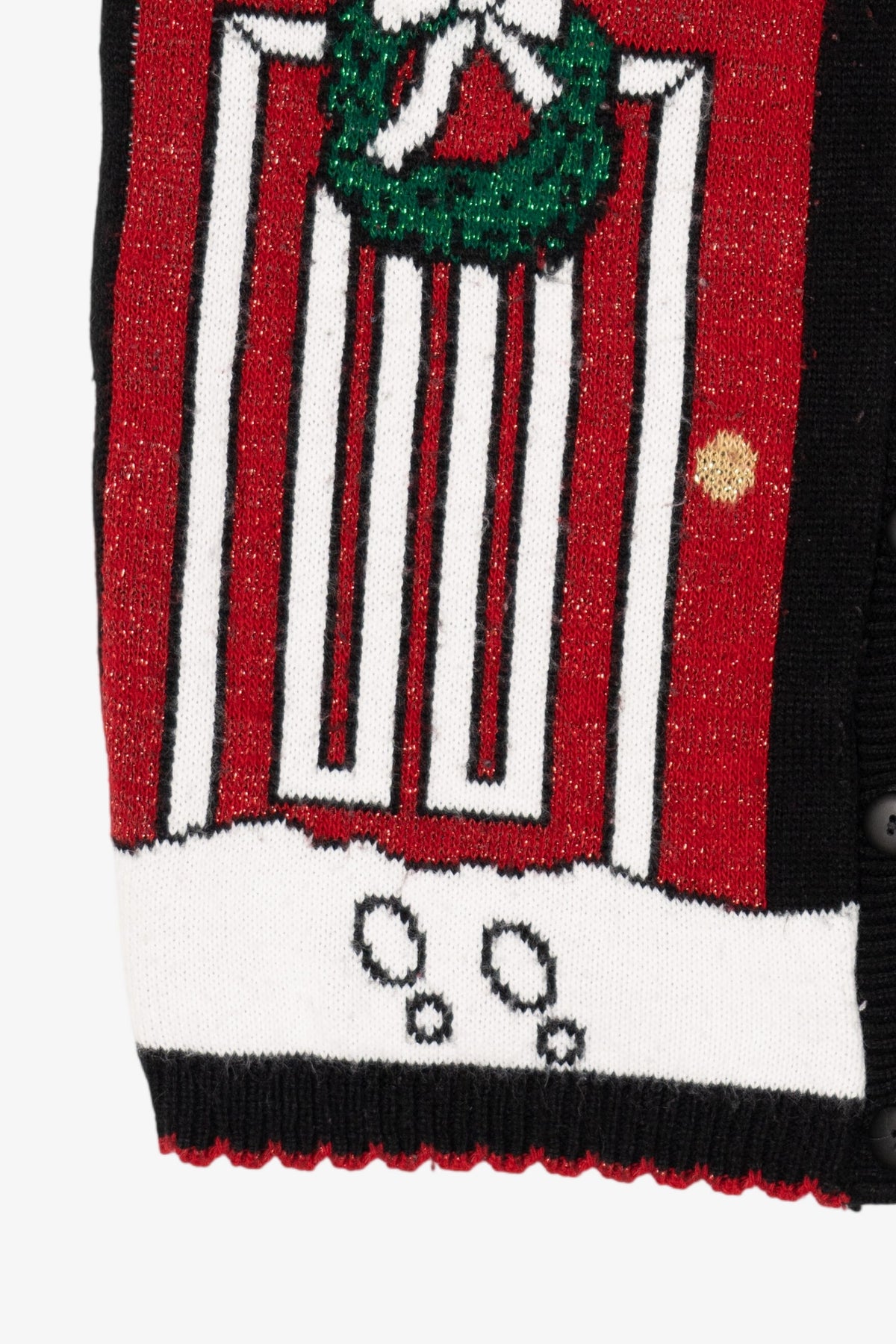 Vintage Black Holiday Editions Ugly Christmas Vest (1990s)