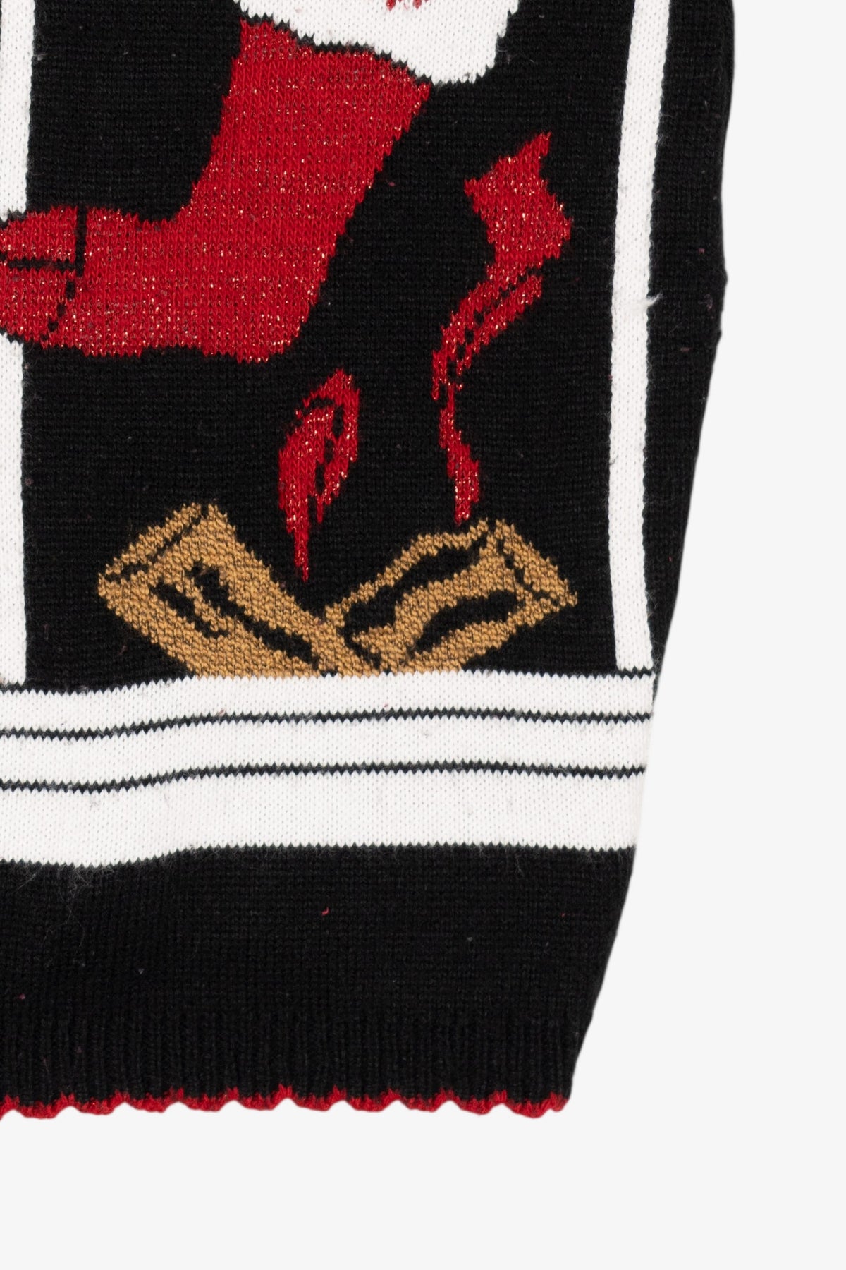 Vintage Black Holiday Editions Ugly Christmas Vest (1990s)