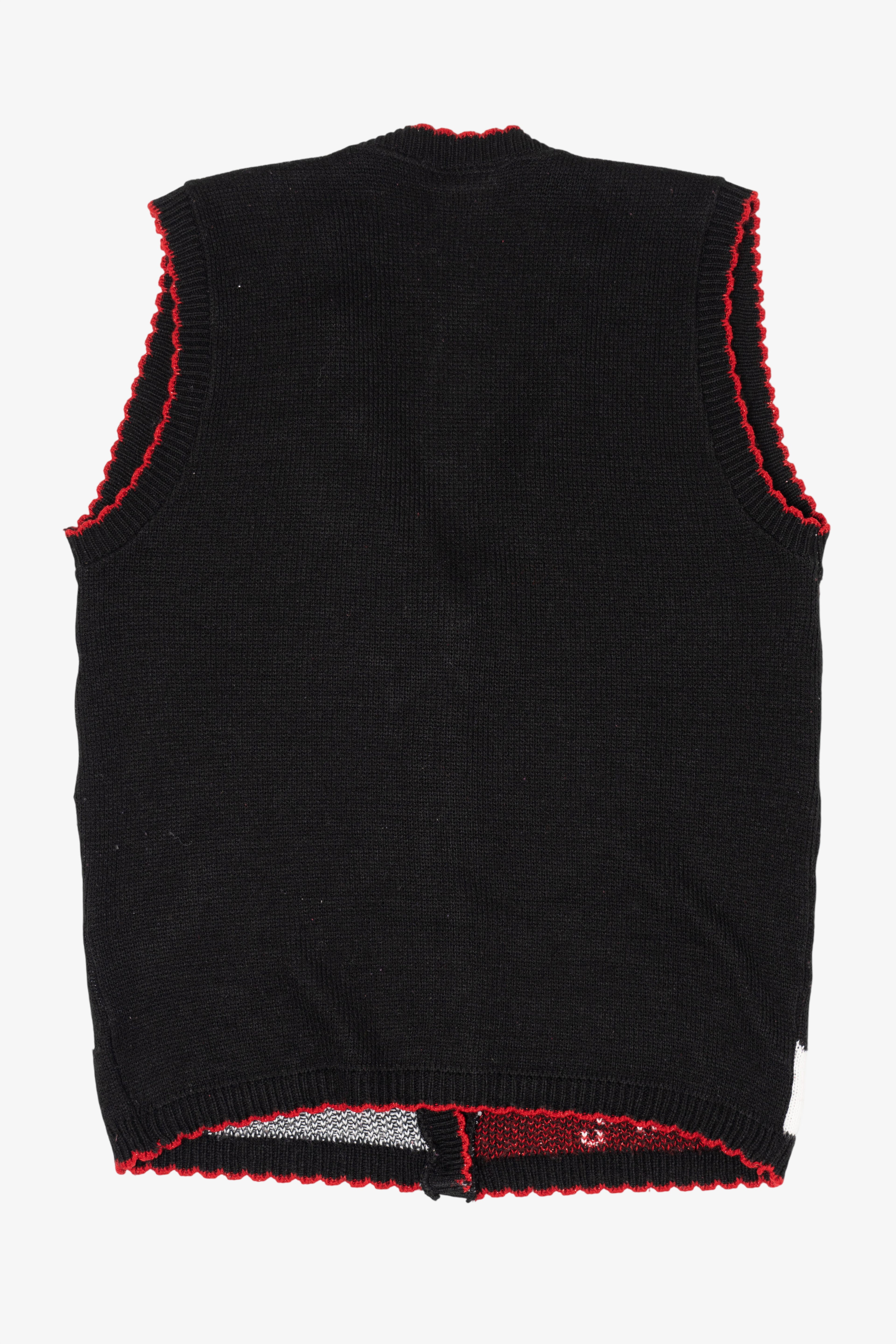 Vintage Black Holiday Editions Ugly Christmas Vest (1990s)