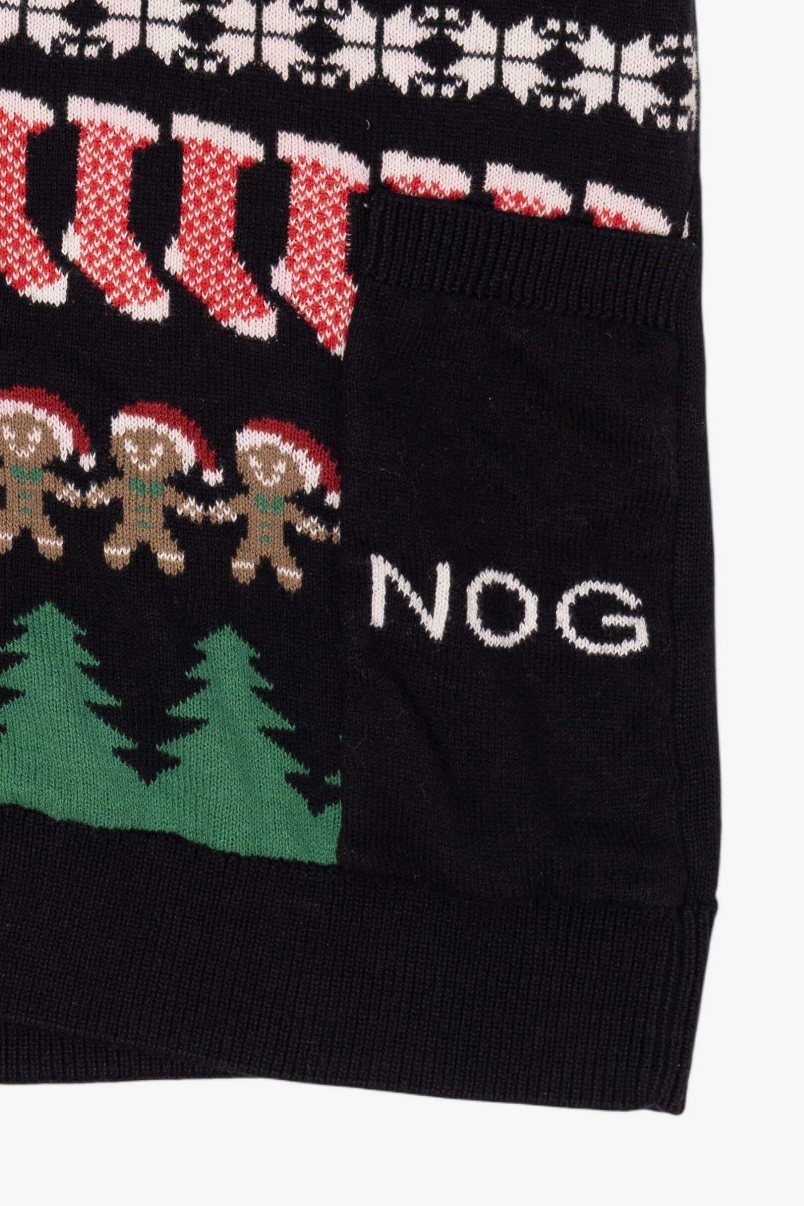 Black American Rag Ugly Christmas Vest (2010s)