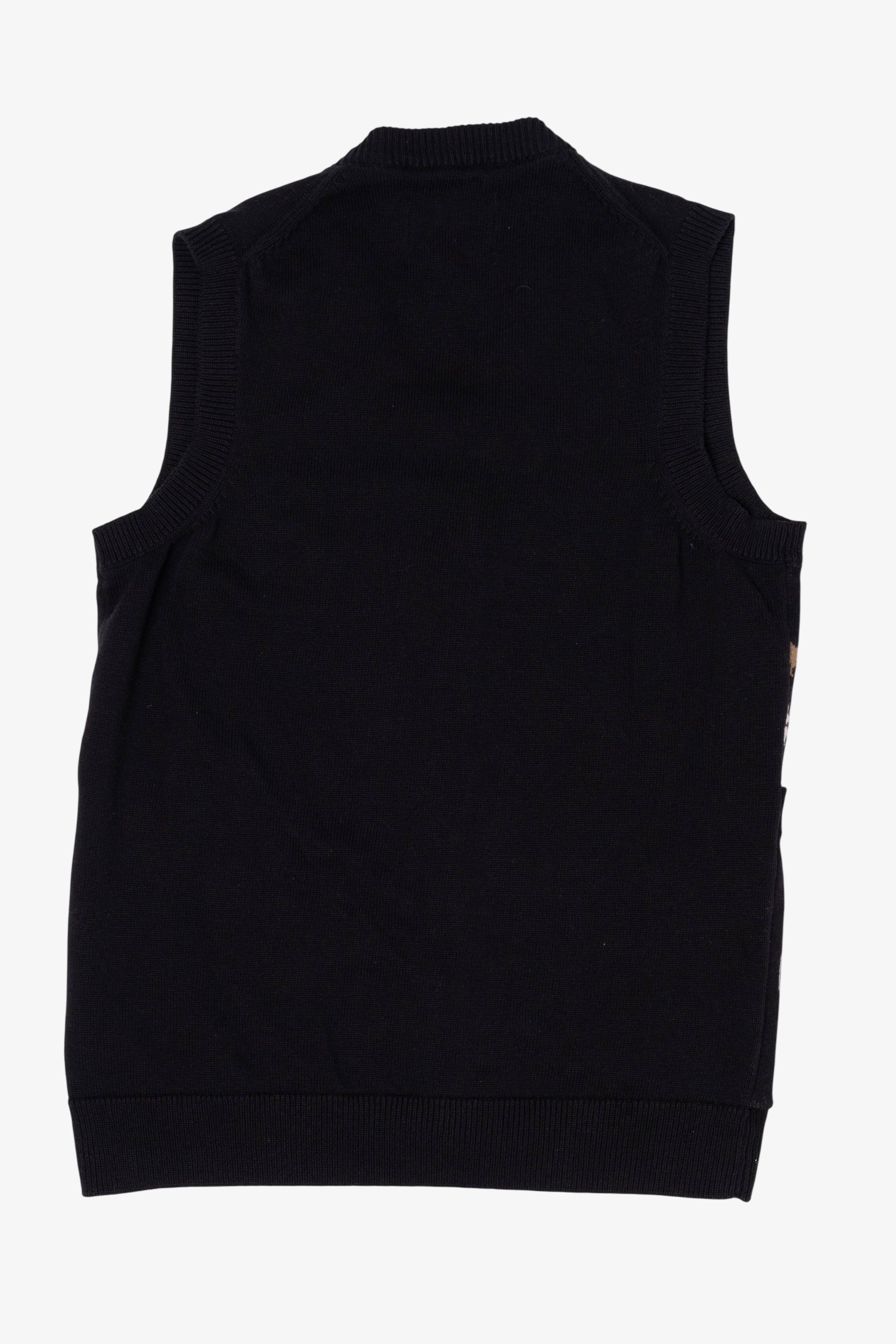 Black American Rag Ugly Christmas Vest (2010s)