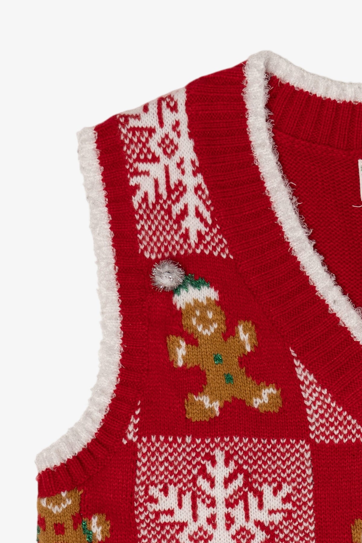 Red Major Label Group Gingerbread Ugly Christmas Vest (2010s)
