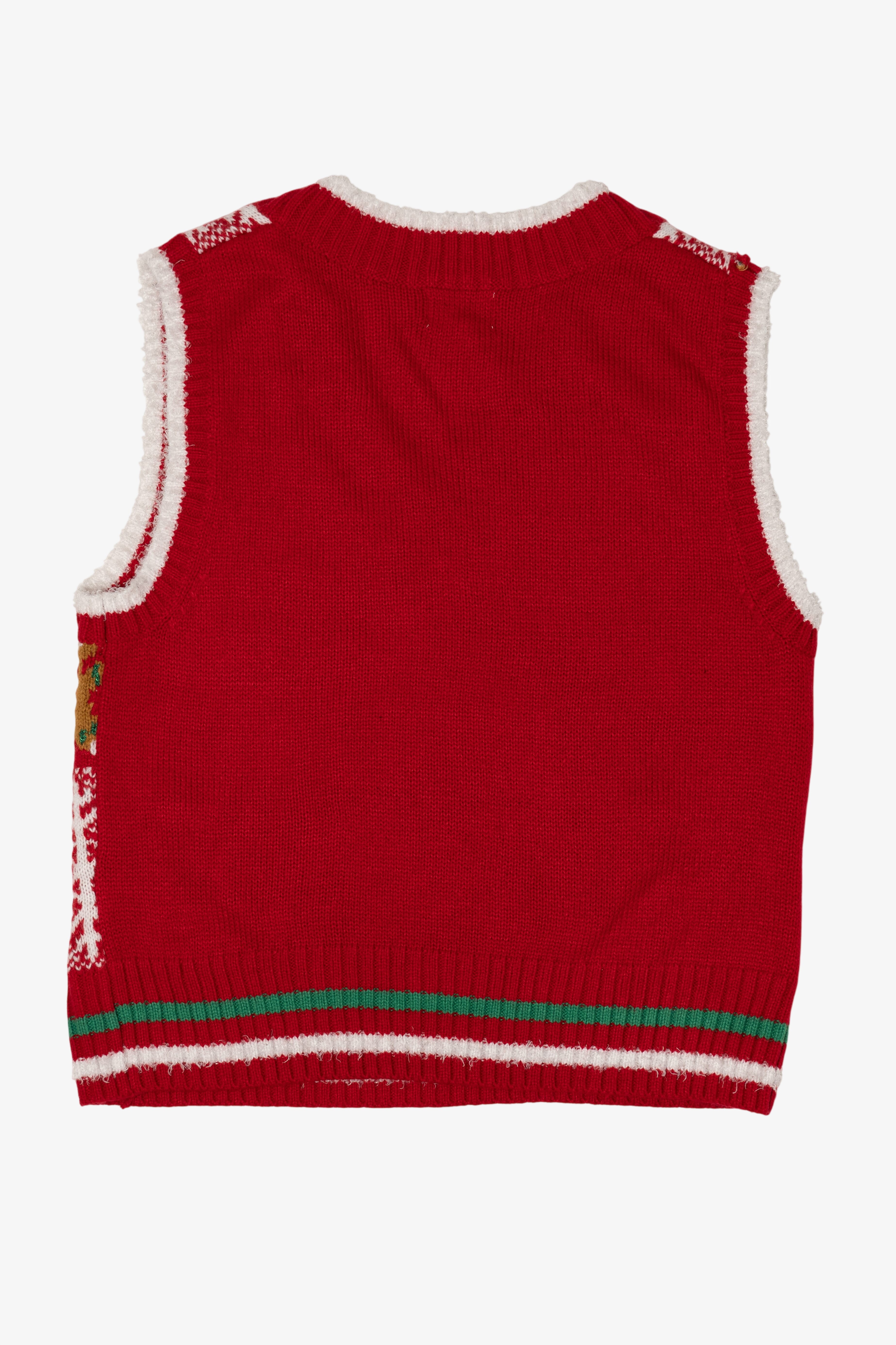Red Major Label Group Gingerbread Ugly Christmas Vest (2010s)