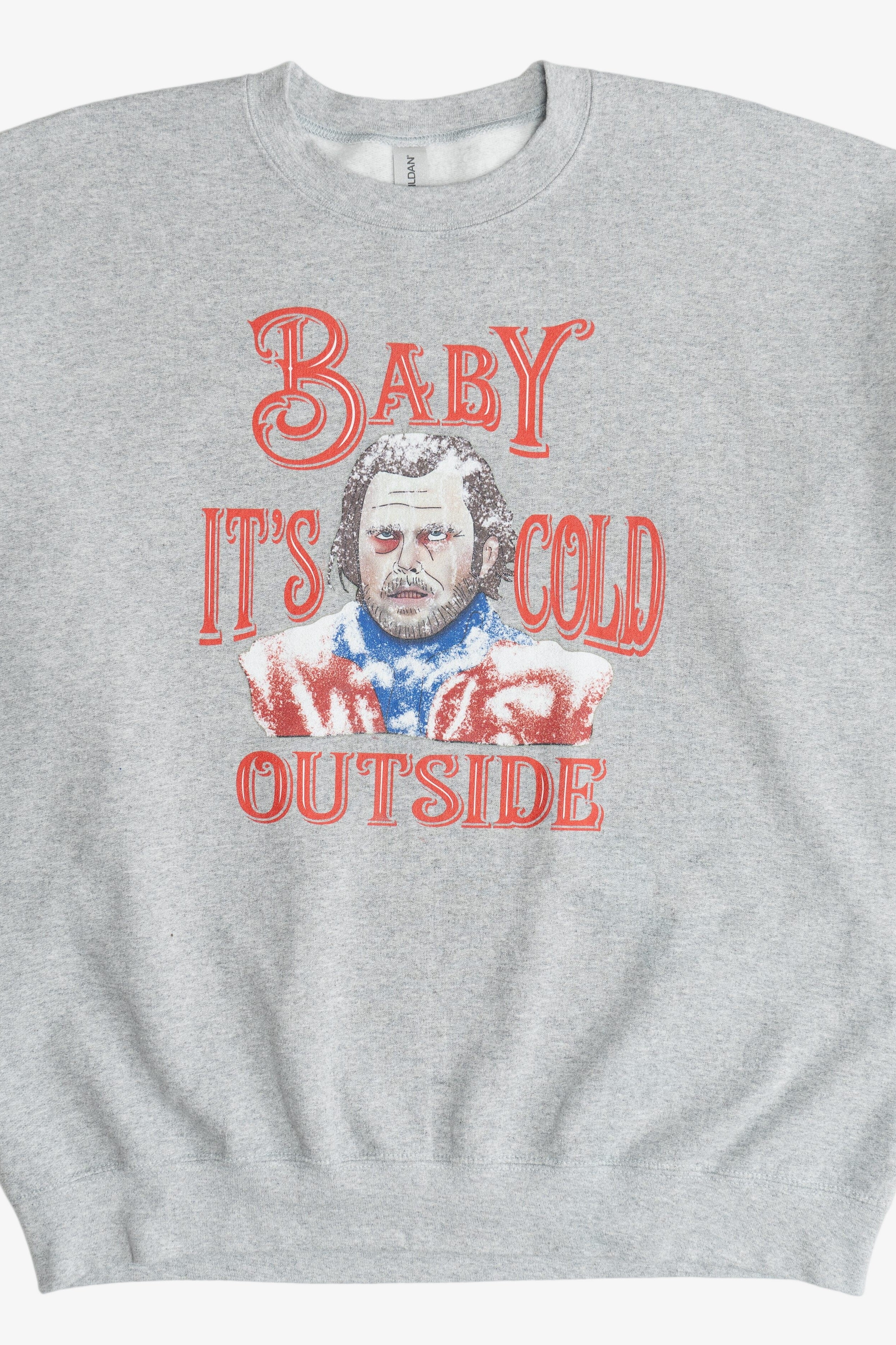 "Baby It's Cold Outside" The Shining Ugly Christmas Sweatshirt (2020s)