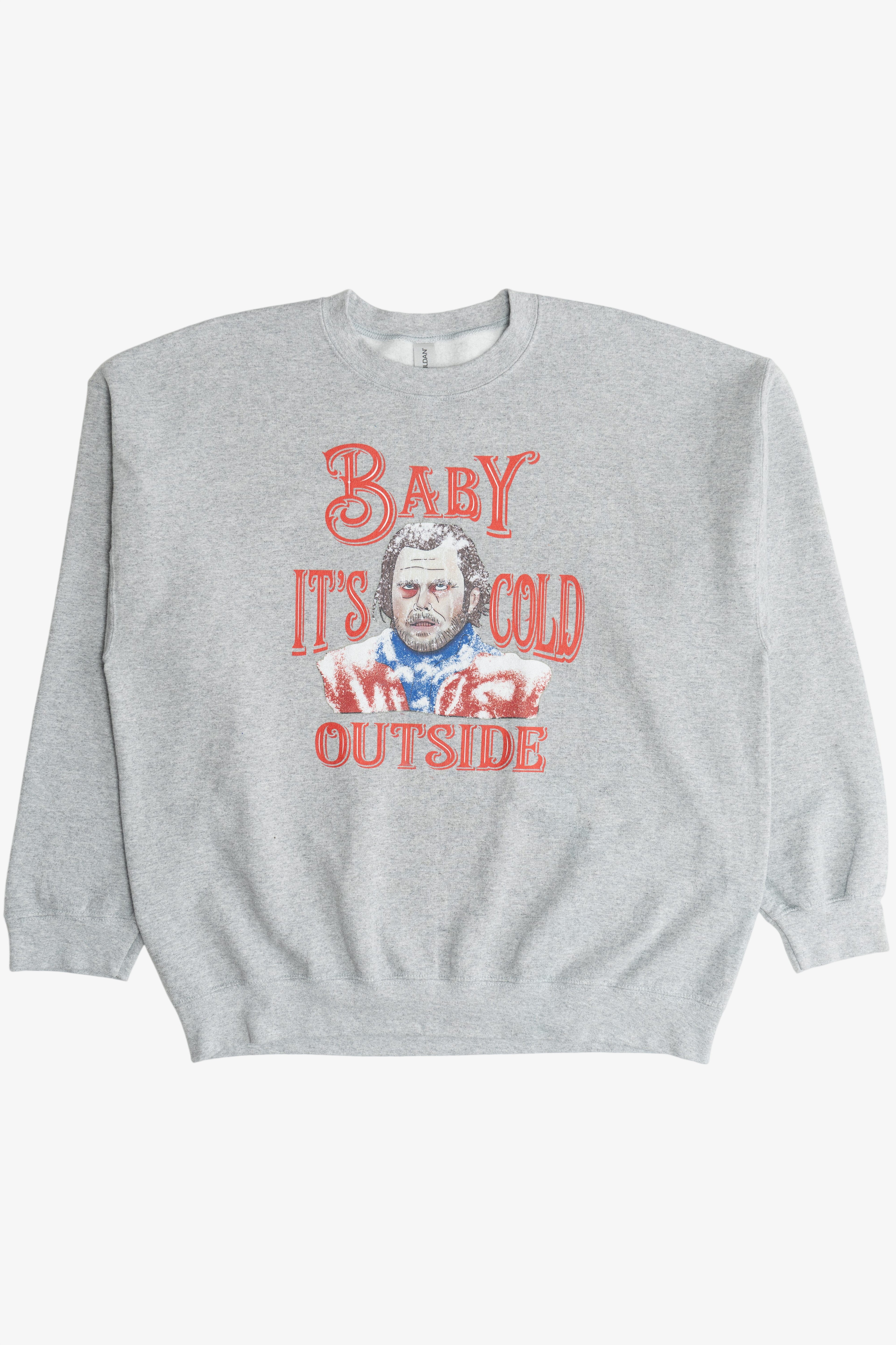 "Baby It's Cold Outside" The Shining Ugly Christmas Sweatshirt (2020s)
