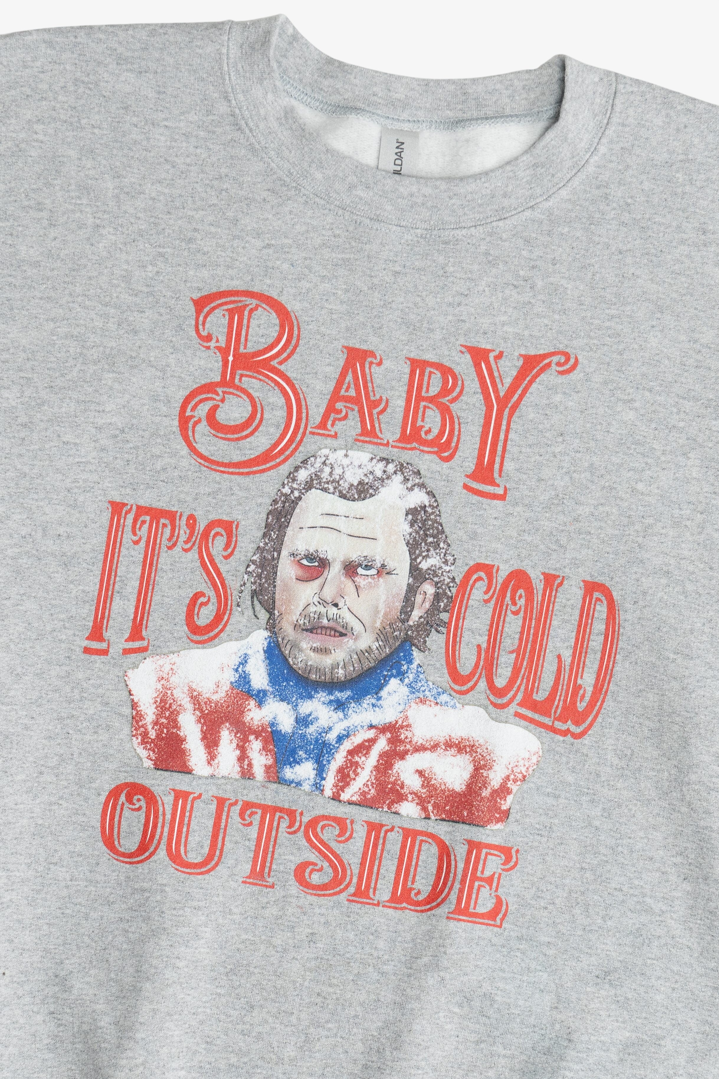 "Baby It's Cold Outside" The Shining Ugly Christmas Sweatshirt (2020s)