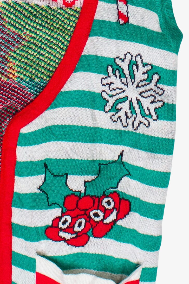"Merry Christmas Poo You" Claire's Light Up Ugly Christmas Vest
