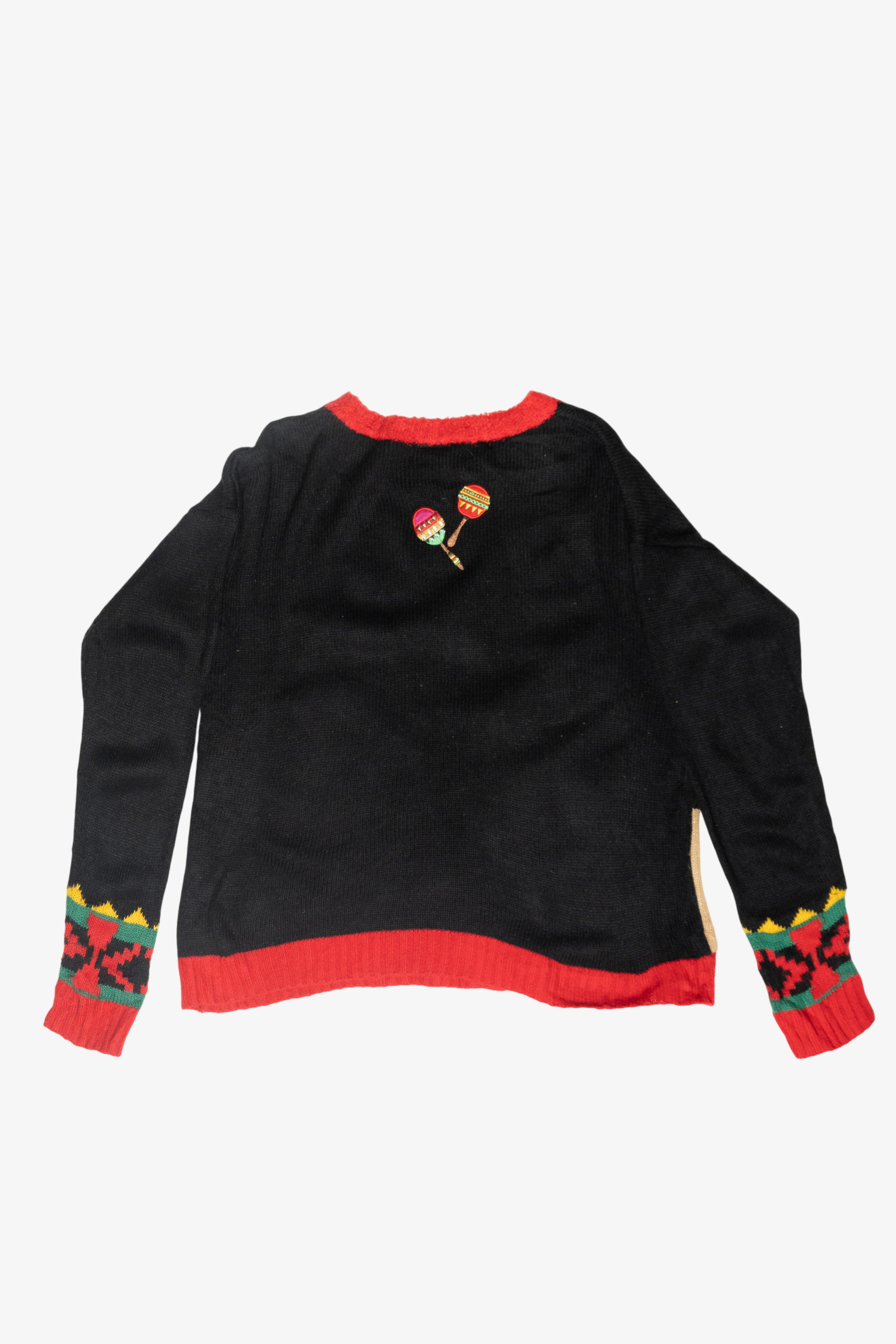 Feliz Navidad Ugly Vintage Christmas Pullover (2010s)