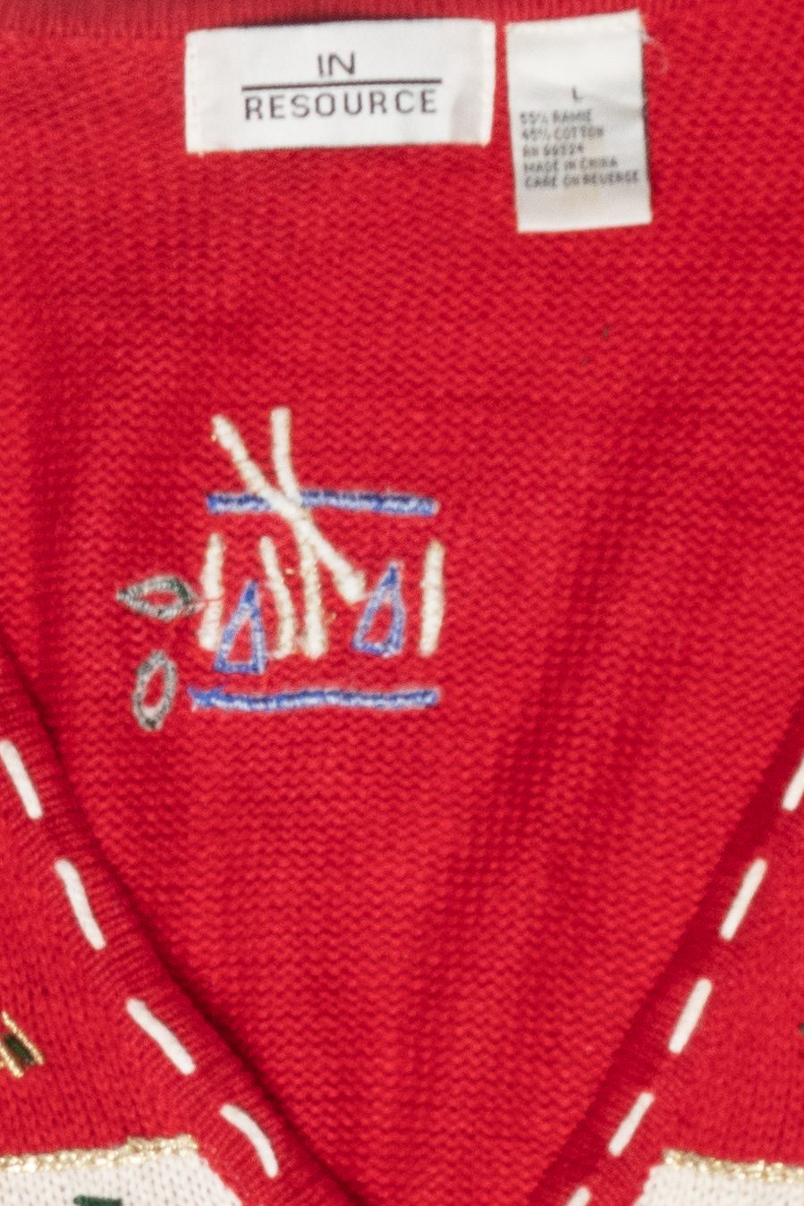 Snowmen Vintage Ugly Christmas Vest (1990s)