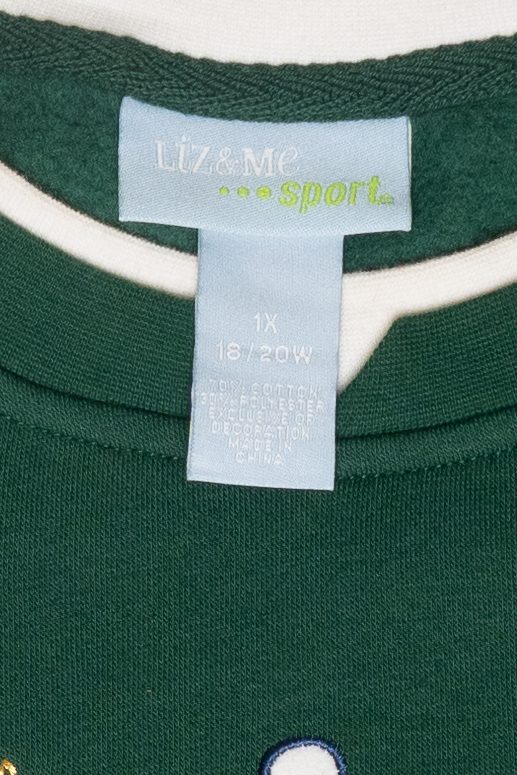 Snowman Vintage Ugly Christmas Sweatshirt (1990s)