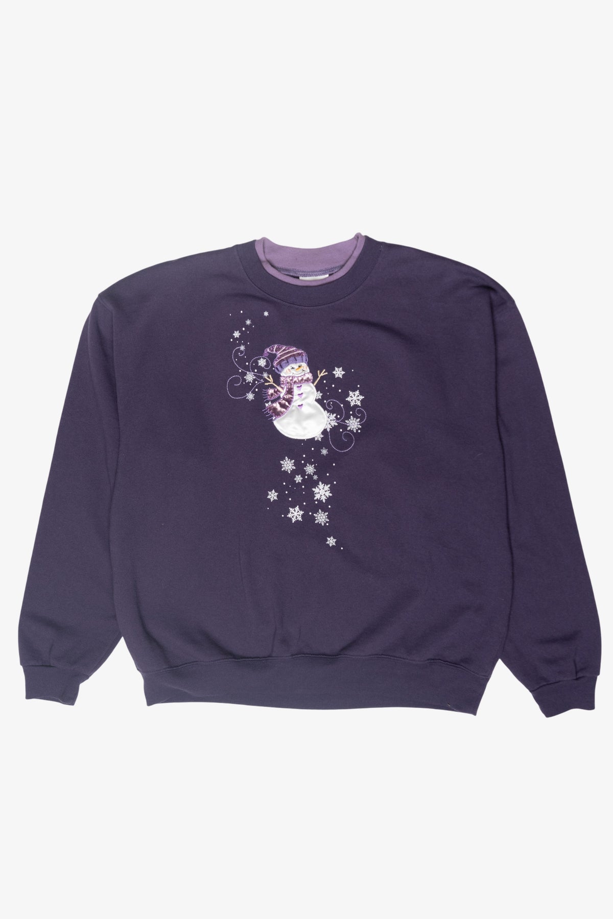 Snowman Vintage Ugly Christmas Sweatshirt (2000s)
