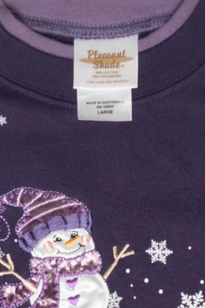 Snowman Vintage Ugly Christmas Sweatshirt (2000s)