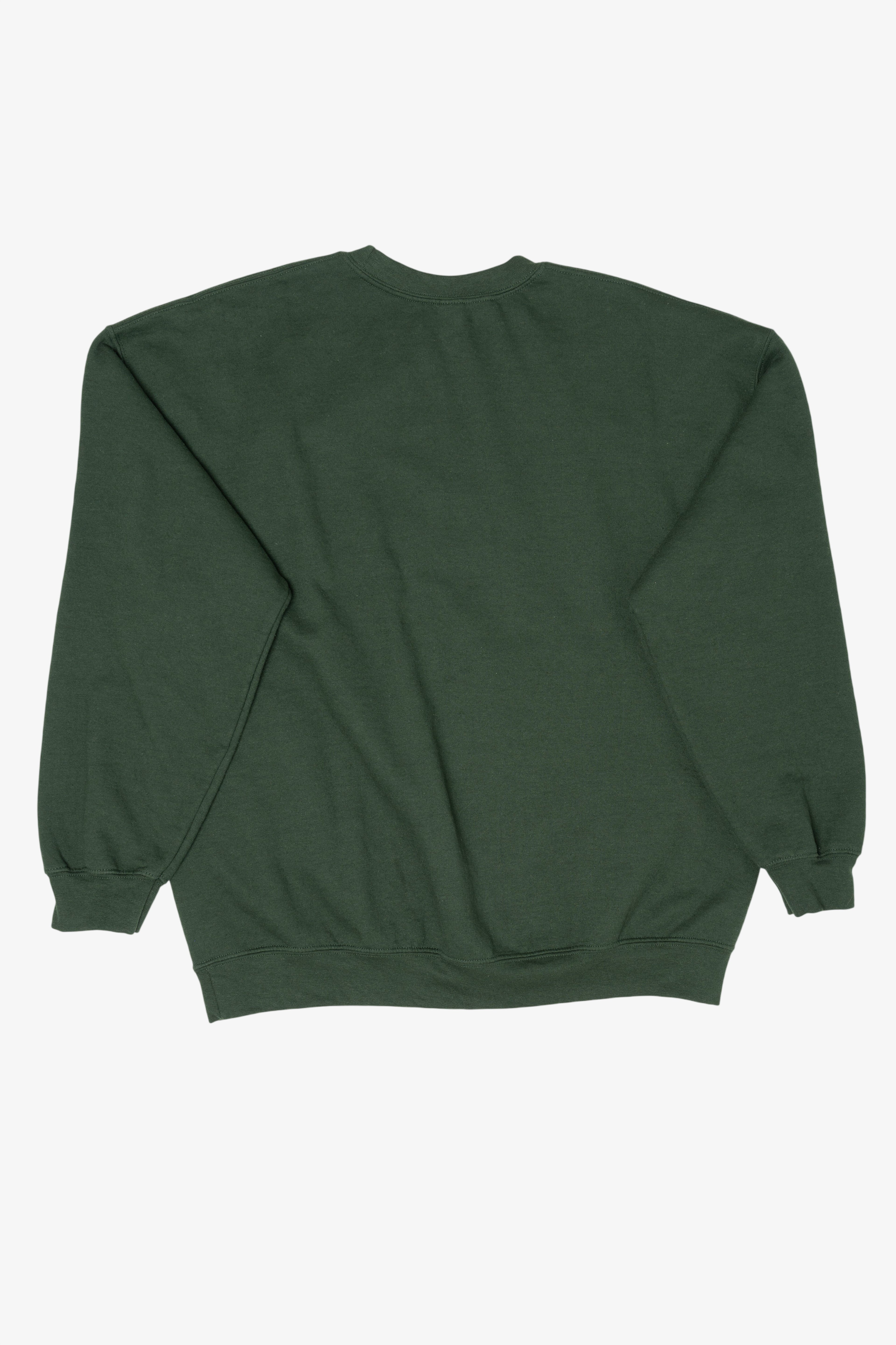 Dark Green Minnesota Aurora Ugly Christmas Sweatshirt (2020s)