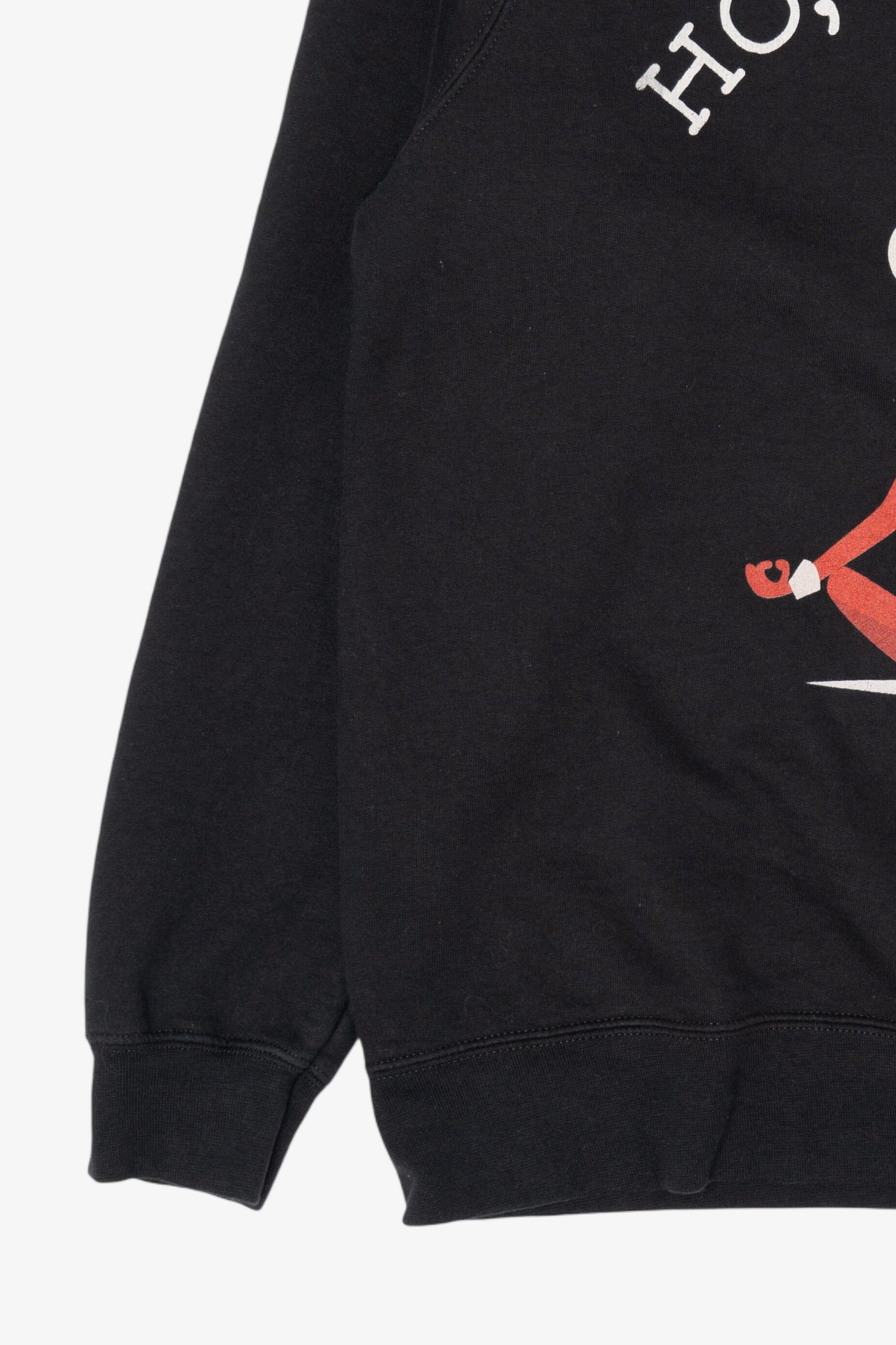 Black Port & Company Santa "Ho Ho H-Om" Ugly Christmas Sweatshirt (2010s)