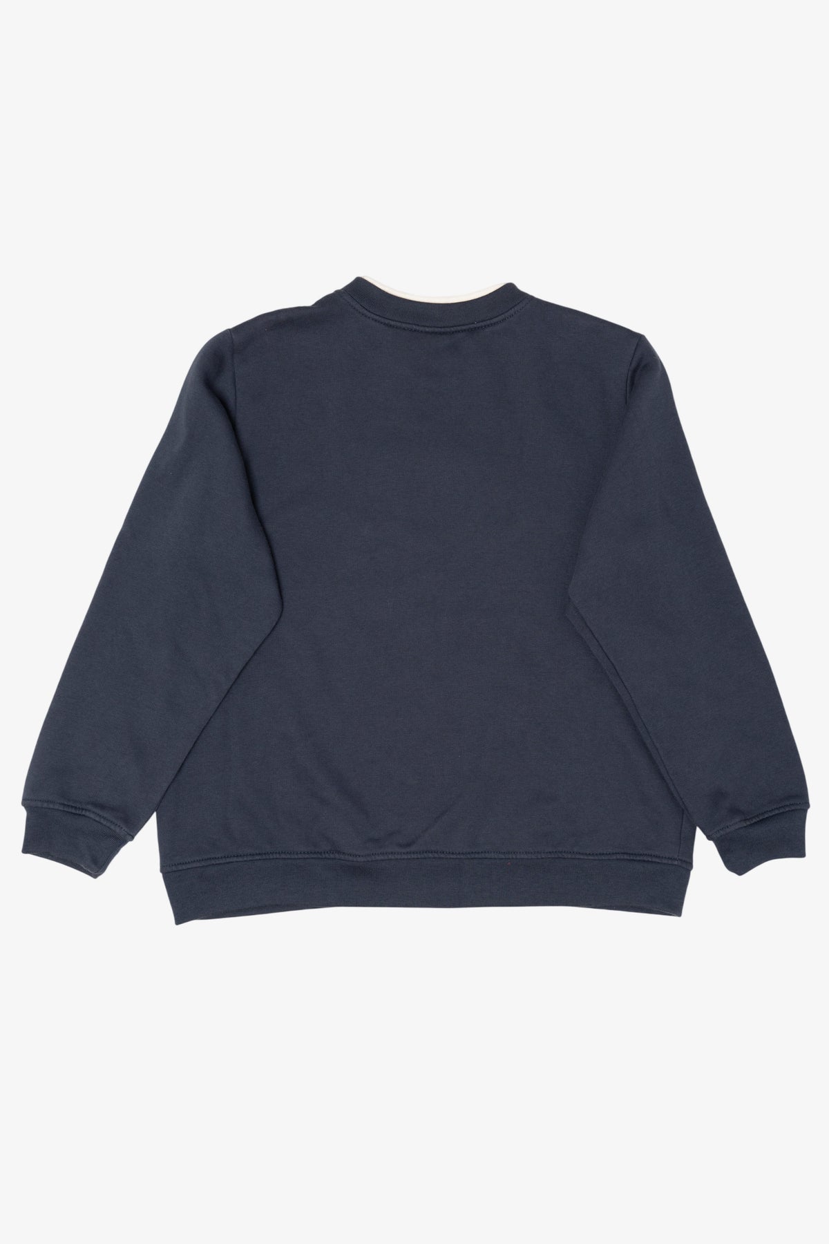 Navy Blue Kim Rogers Trees Ugly Christmas Sweatshirt (2010s)