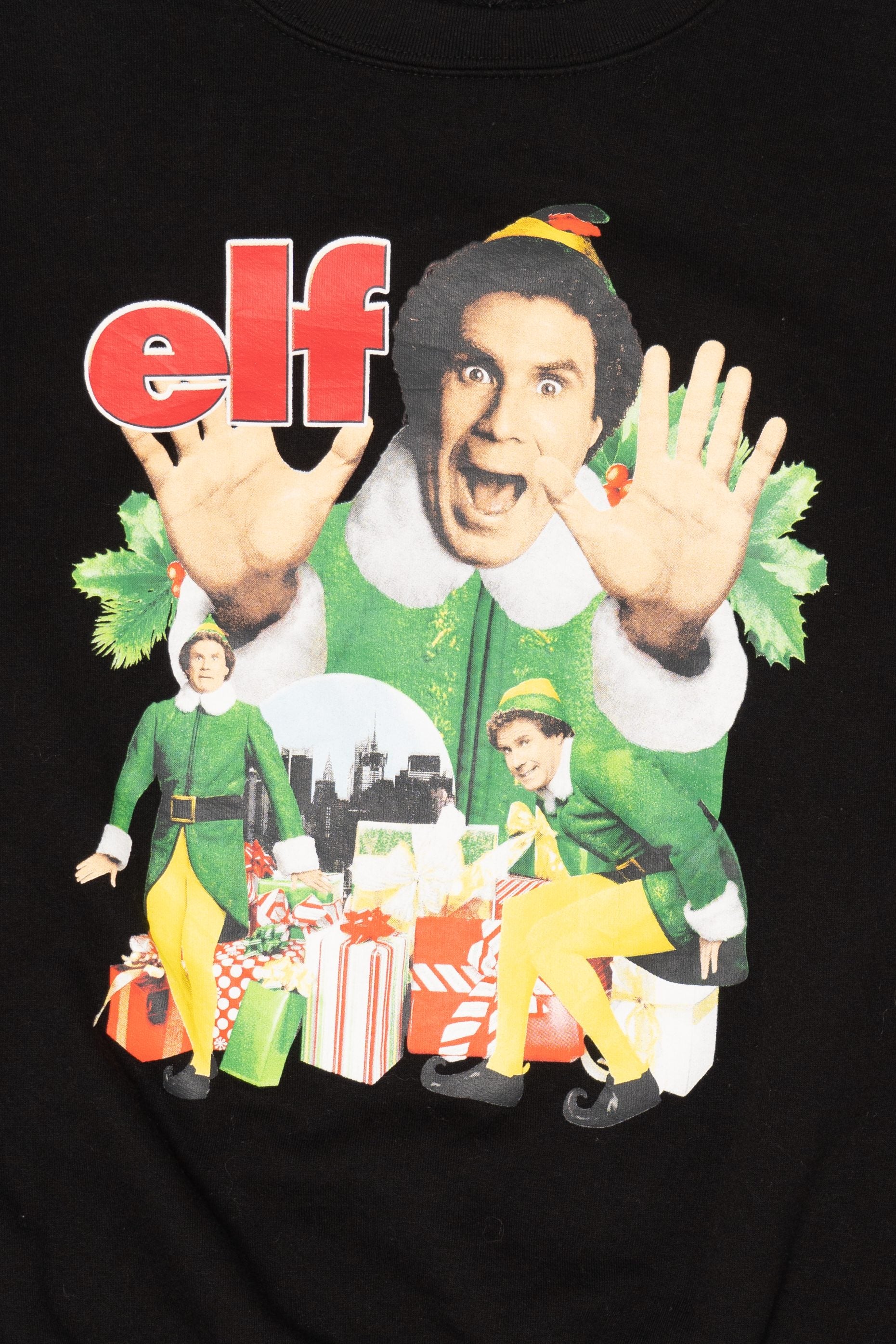 Black Elf Ugly Christmas Sweatshirt (2010s)