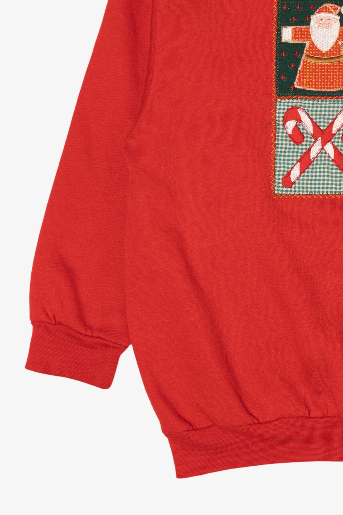 Vintage Red ID Distinctions Ugly Christmas Sweatshirt (2000s)