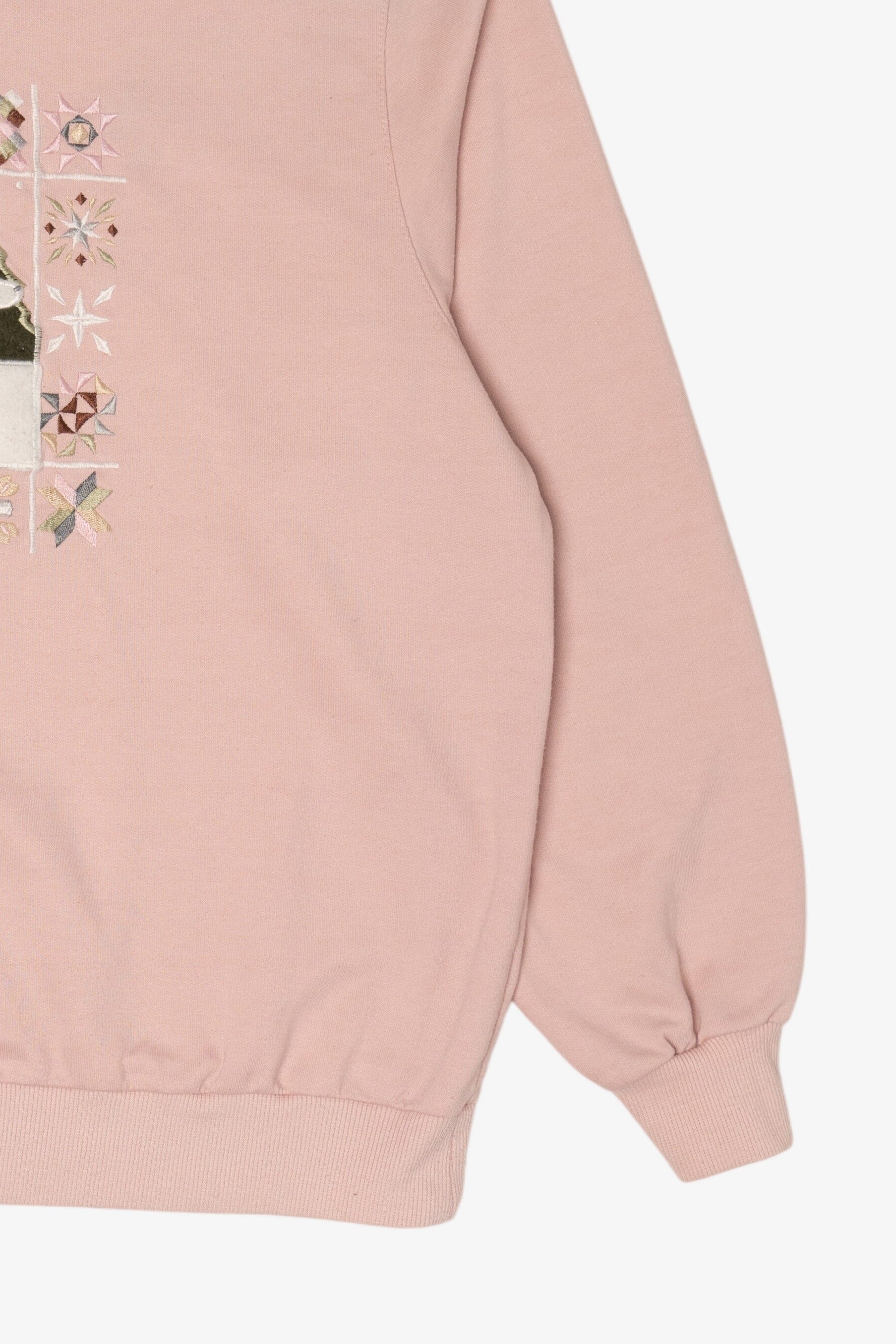 Vintage Pink Alfred Dunner Ugly Christmas Sweatshirt (2000s)