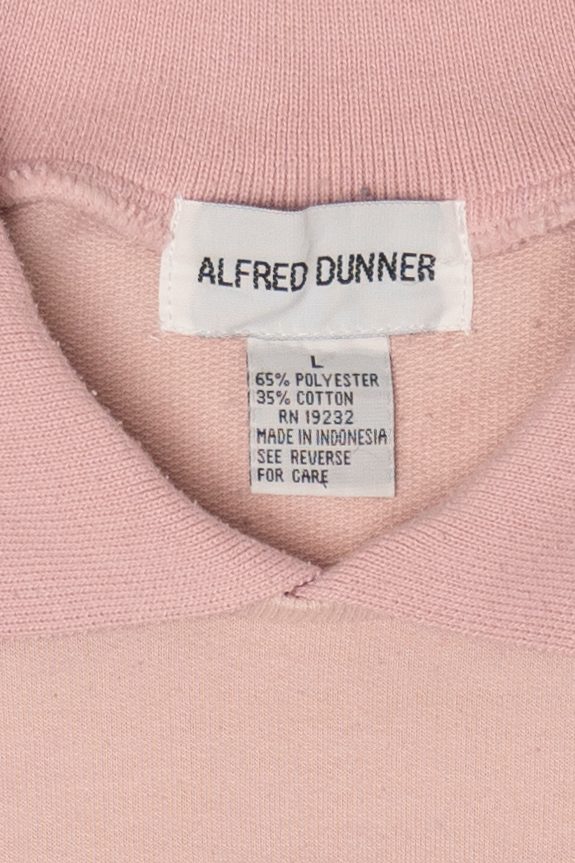Vintage Pink Alfred Dunner Ugly Christmas Sweatshirt (2000s)