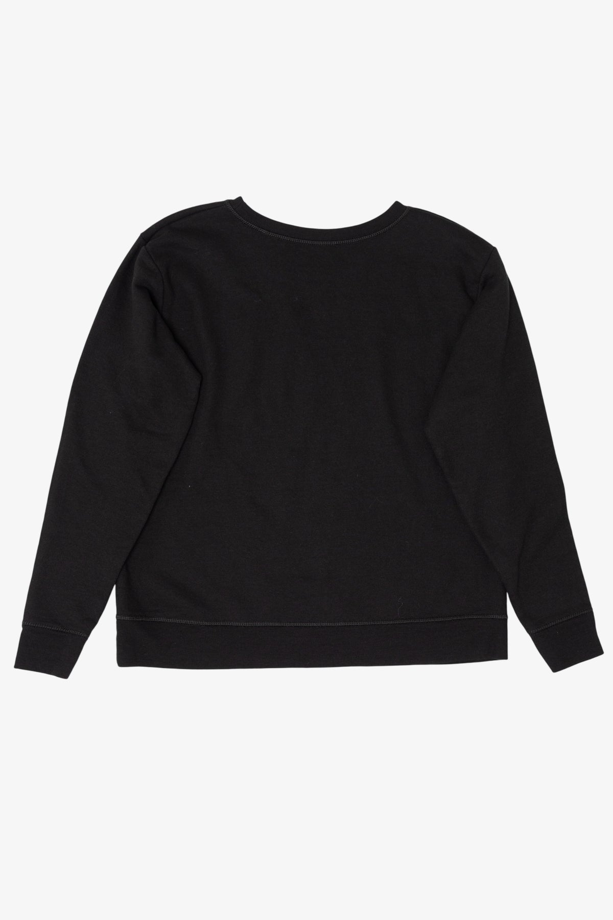 Black Hanes "Naughty Or Nice" Pixel Ugly Christmas Sweatshirt (2010s)