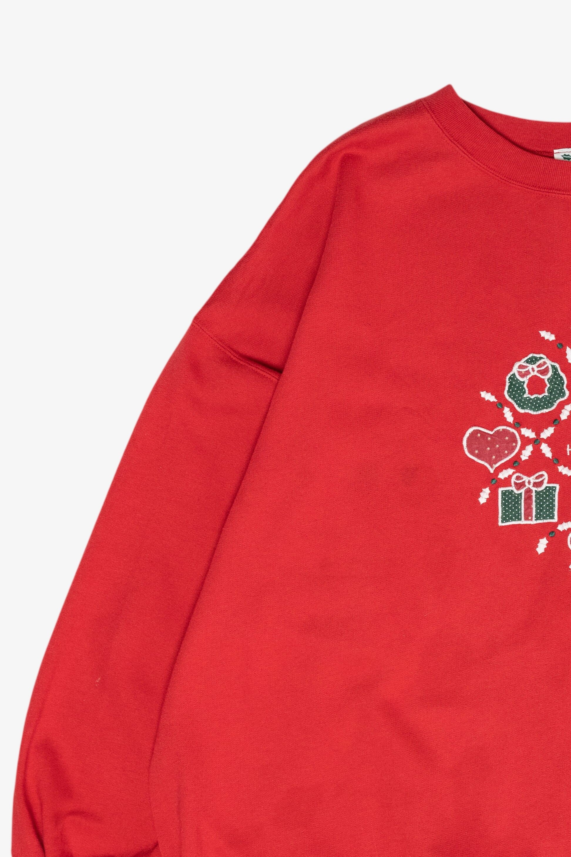 "Happy Holidays" Vintage Ugly Christmas Sweatshirt (1990s)