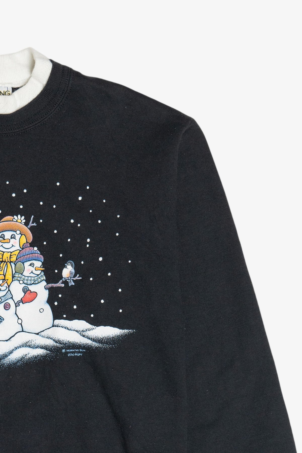 Vintage Snowmen Family Christmas Sweatshirt (1990s)