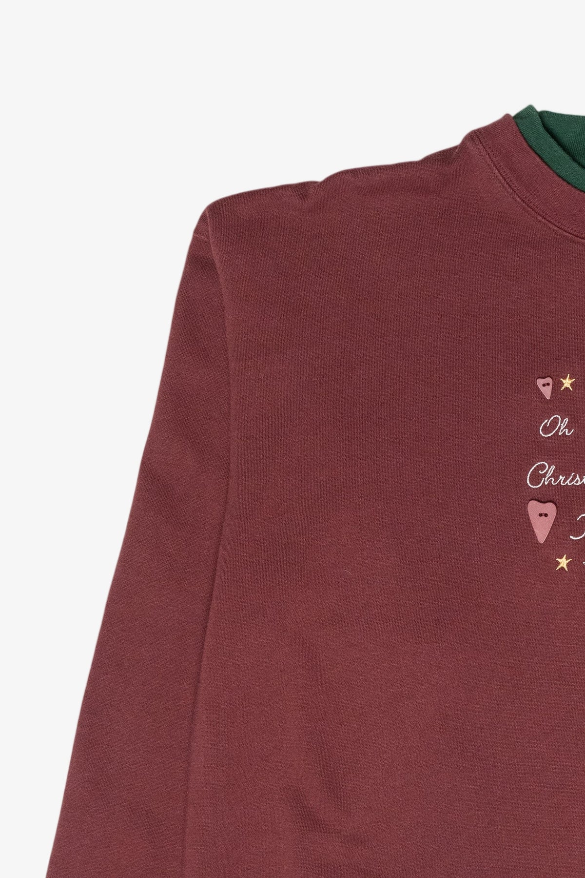 "Oh Christmas Tree" Vintage Ugly Christmas Sweatshirt (1980s)