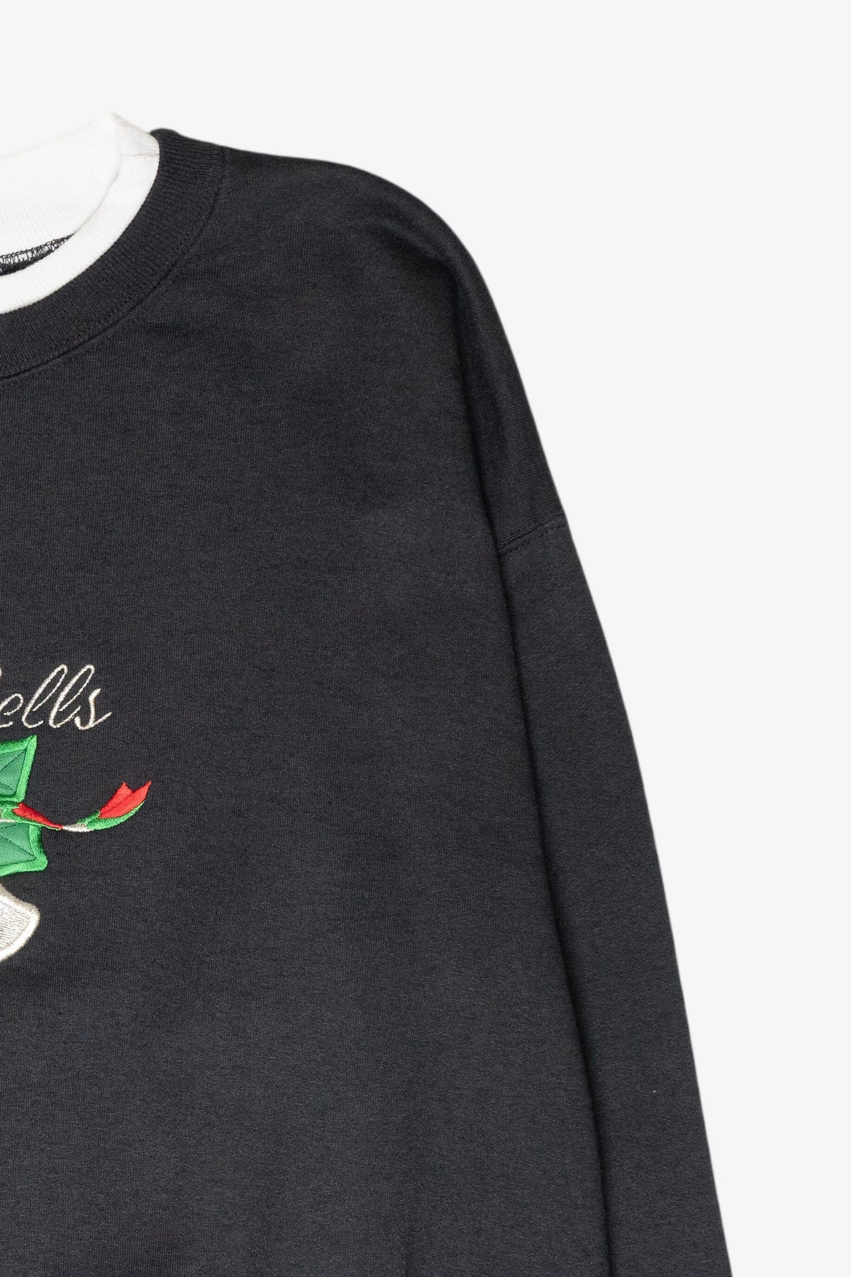 Silver Bells Vintage Ugly Christmas Sweatshirt (1980s)