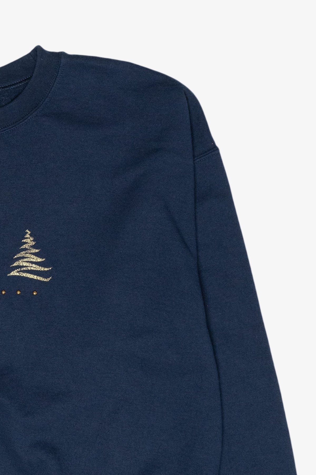 Zig-Zag Trees Vintage Ugly Christmas Sweatshirt (2000s)