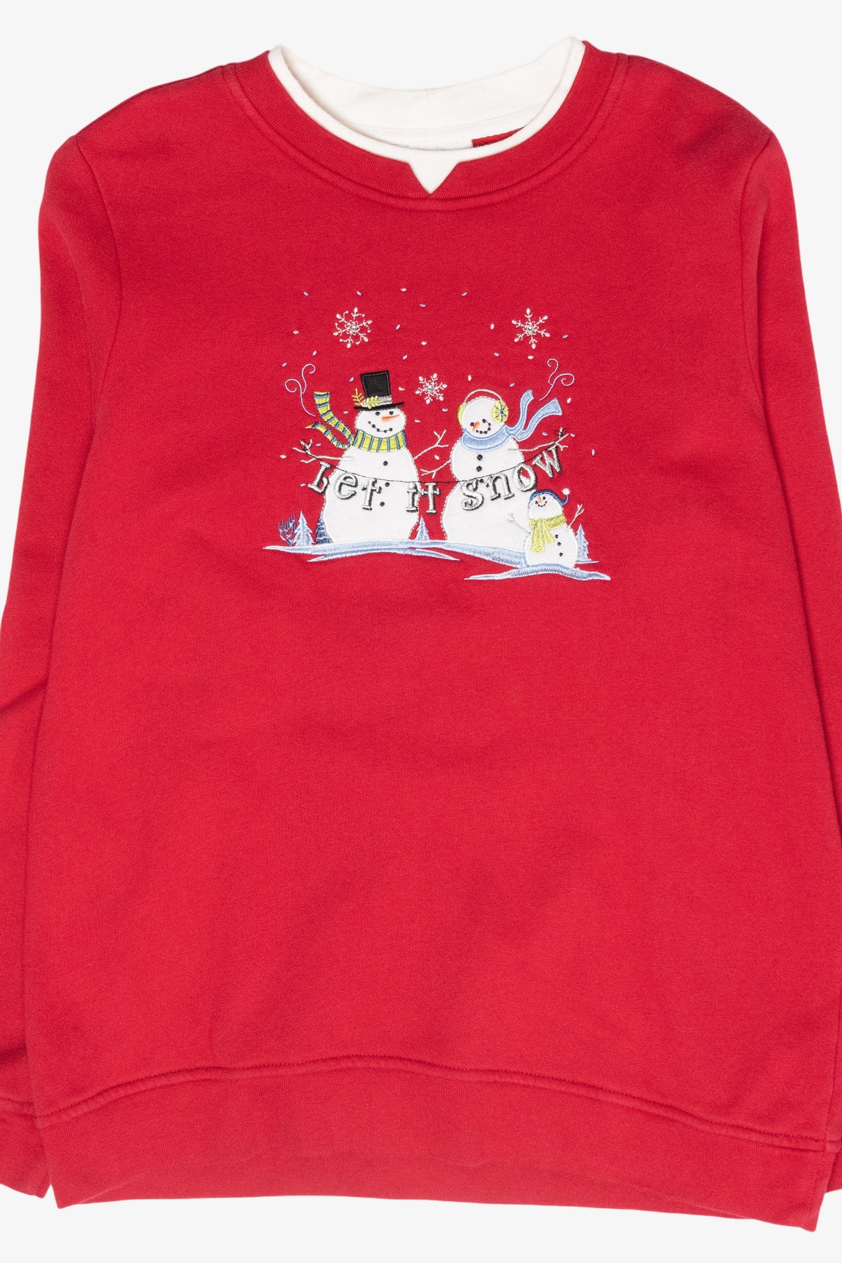 "Let It Snow" Vintage Ugly Christmas Sweatshirt (2000s)