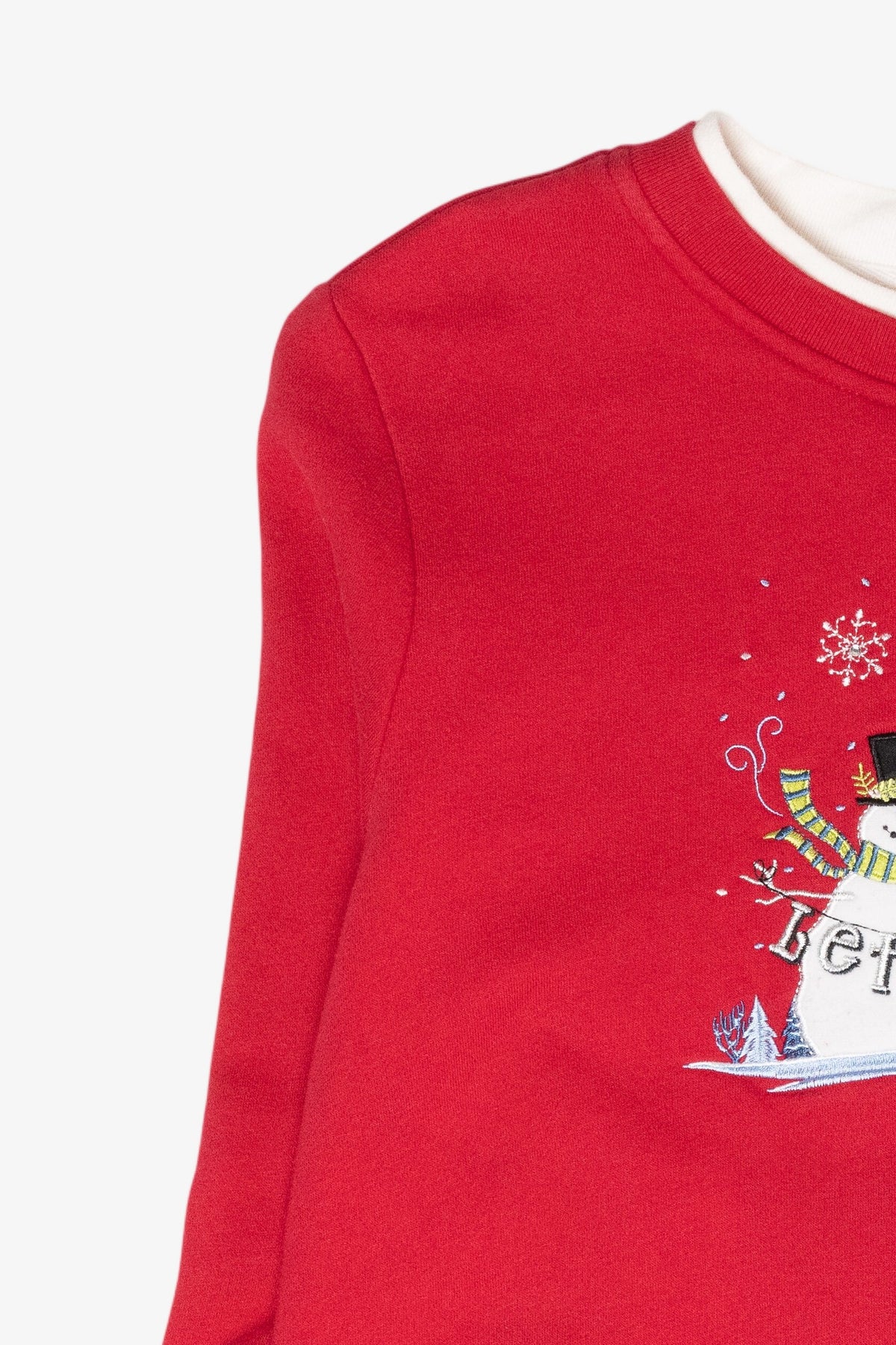"Let It Snow" Vintage Ugly Christmas Sweatshirt (2000s)