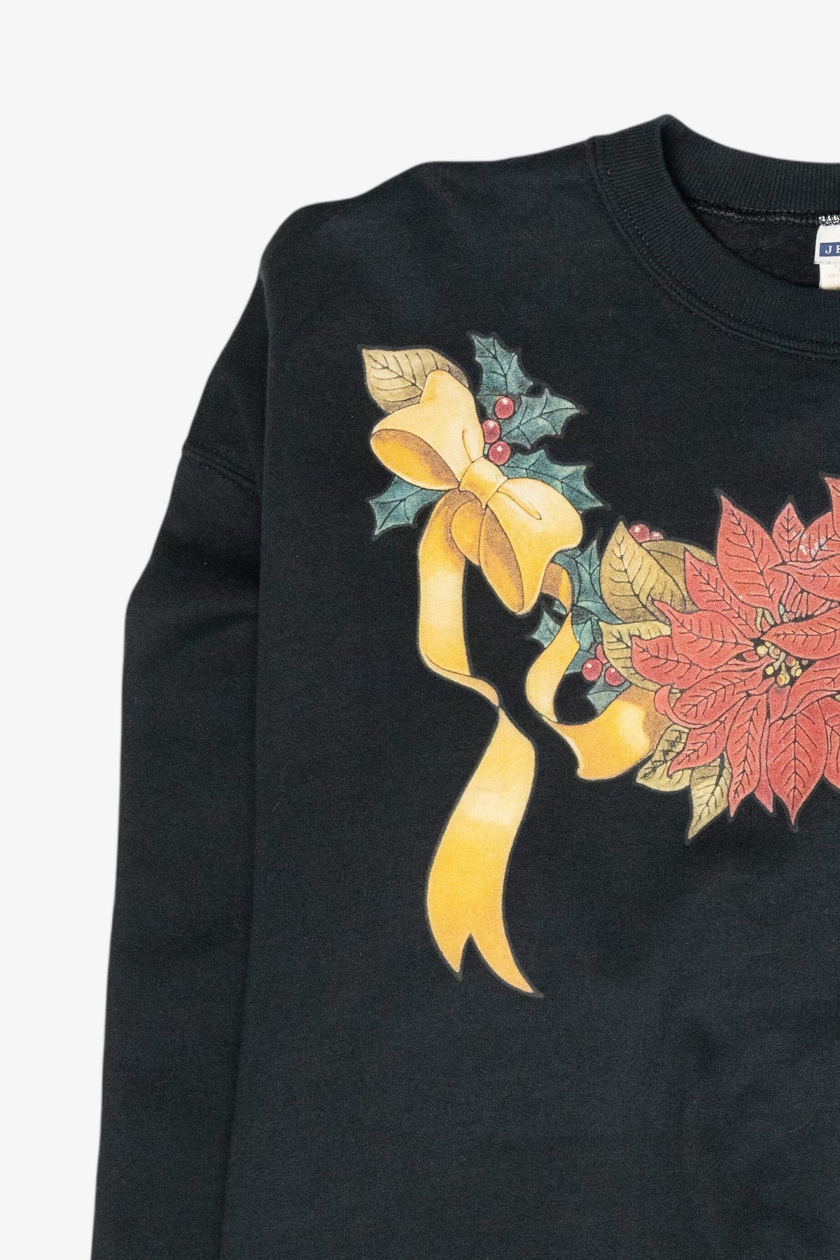 Holly Vintage Ugly Christmas Sweatshirt (1990s)