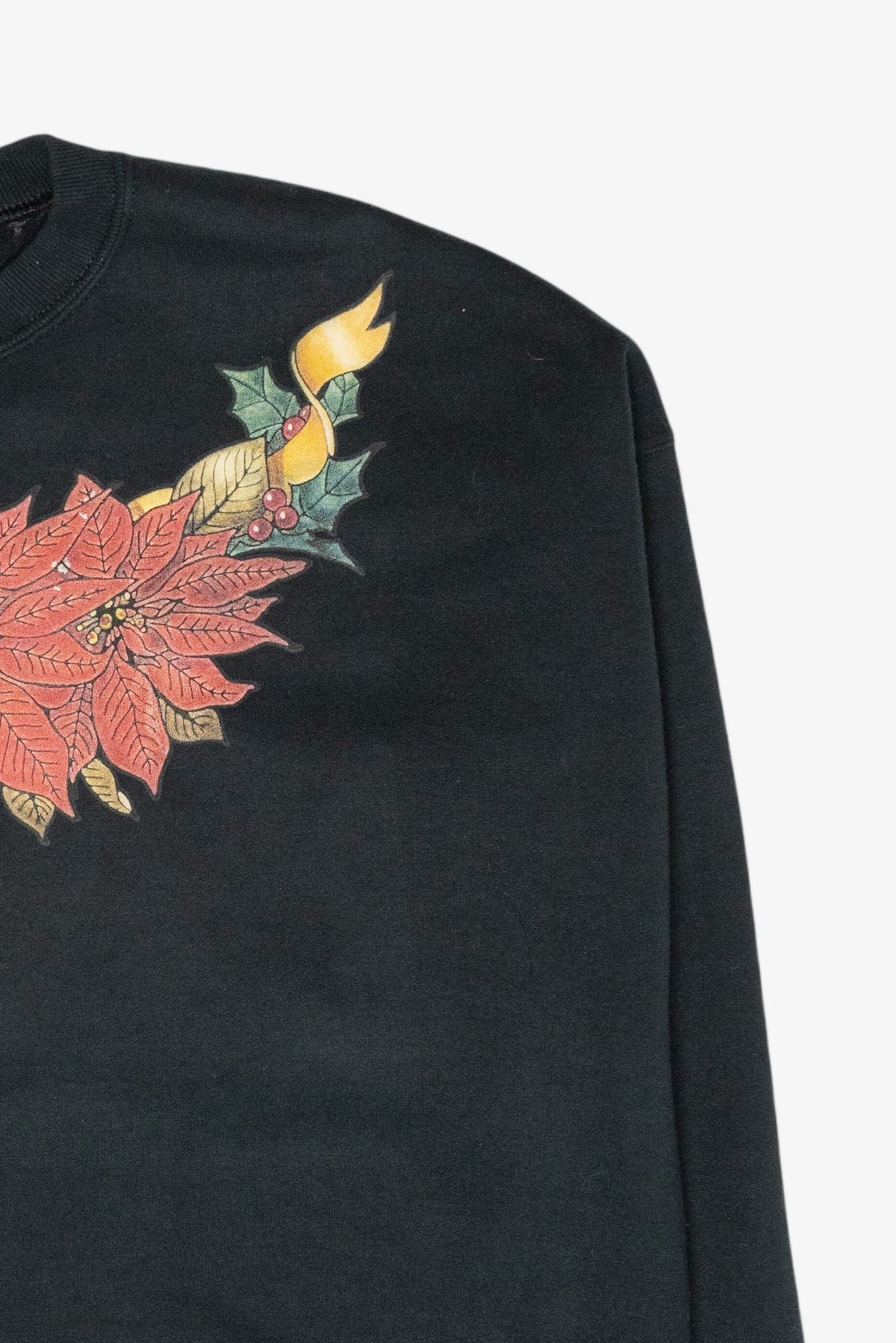 Holly Vintage Ugly Christmas Sweatshirt (1990s)