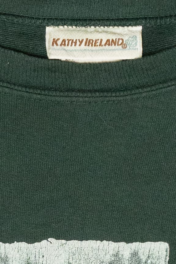 "Tis The Season" Birds Vintage Ugly Christmas Sweatshirt (1990s)
