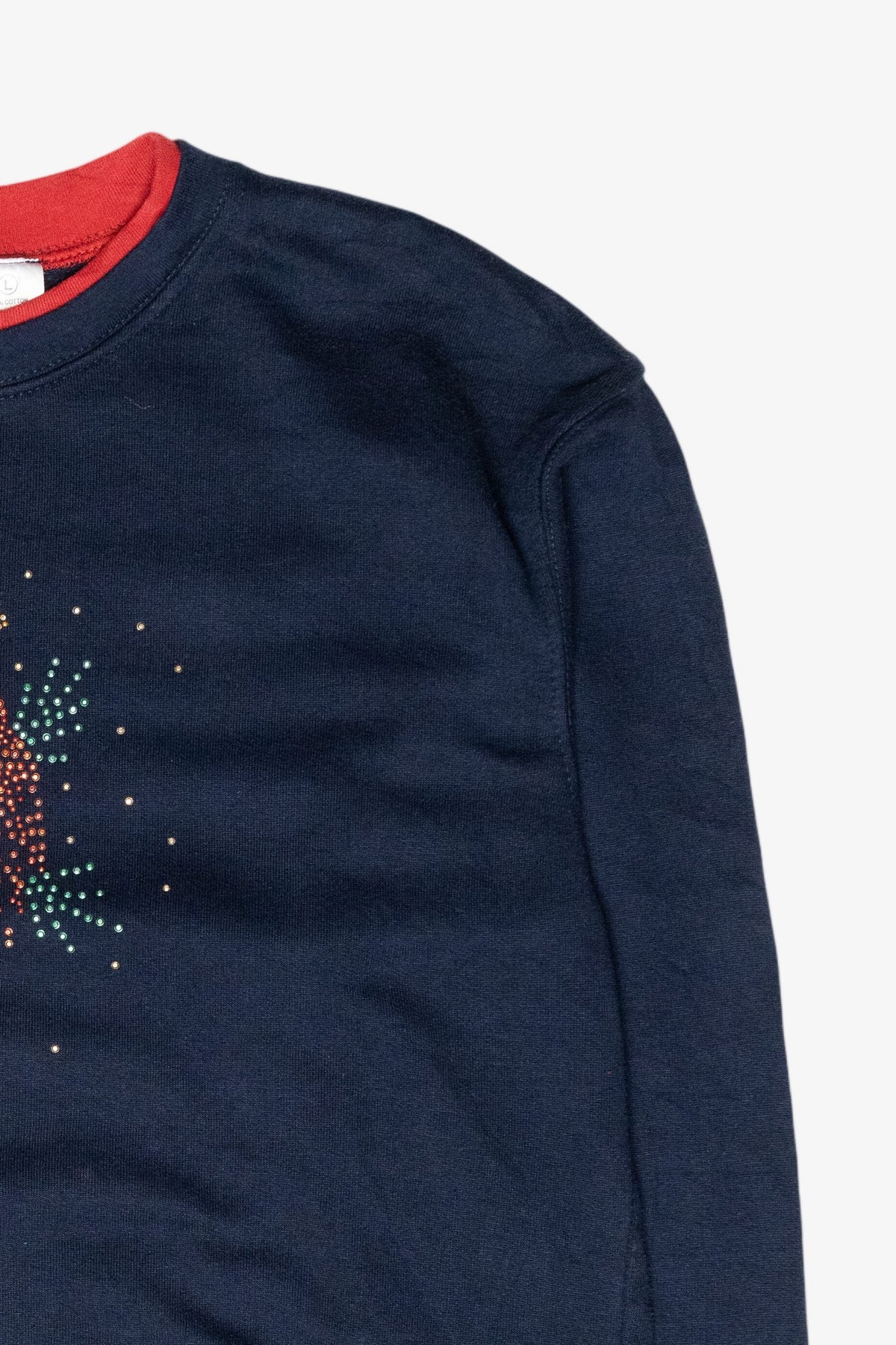 Studded Birds Vintage Ugly Christmas Sweatshirt (2000s)